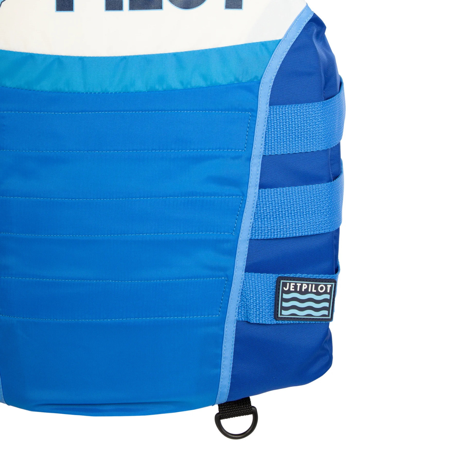 JETPILOT Vintage Nylon CGA 3-Buckle PFD Vest Side Entry PWC Blue Black JP23212
