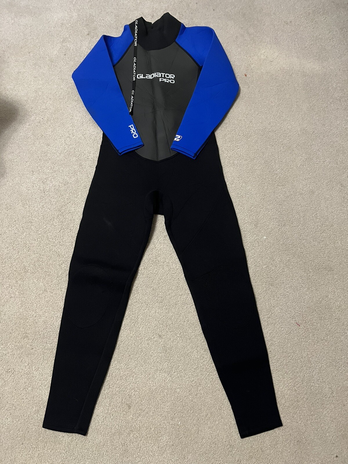 GLADIATOR PRO FULL BODY WET SUIT XL BLACK/BLUE