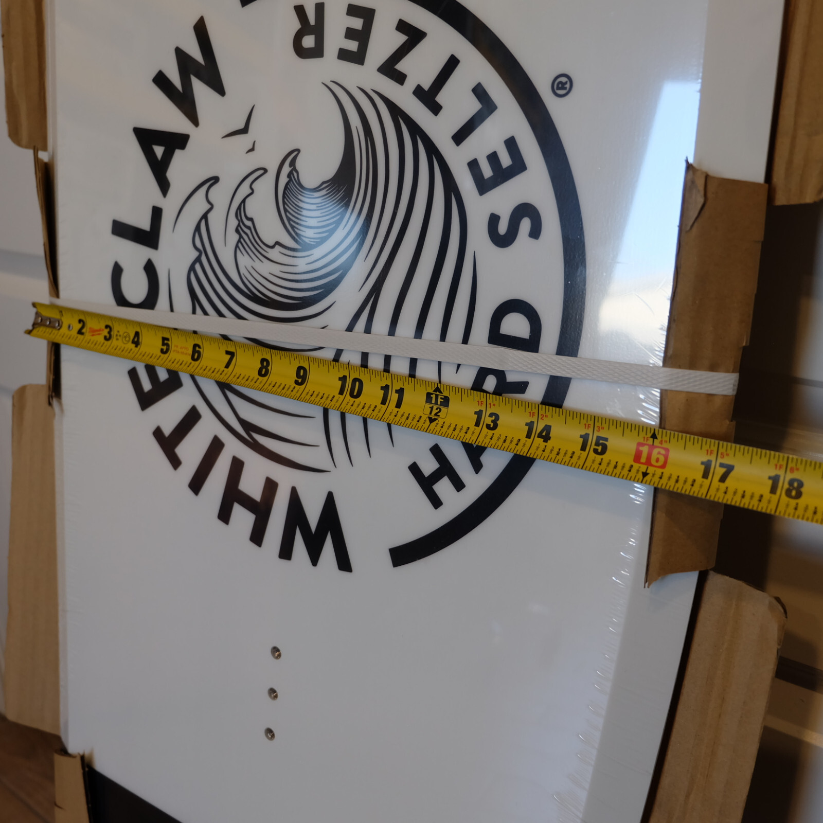 RARE White Claw Hard Seltzer Logo Promotional Wakeboard Wake Board 134cm – NEW
