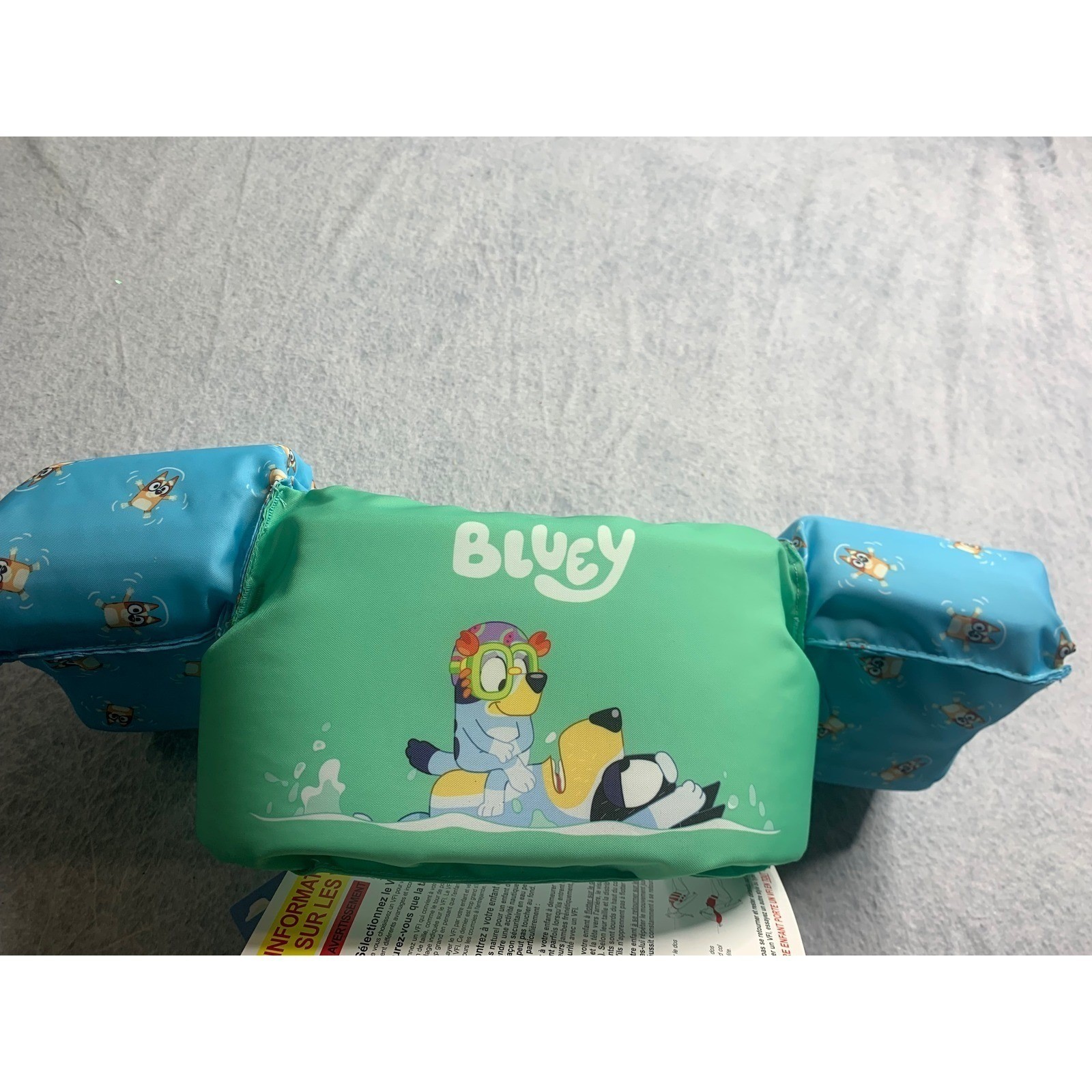 Bluey Child Life Vest Arm Floaties Swim Safety Aid for Kids 3+ Years 33-55lbs