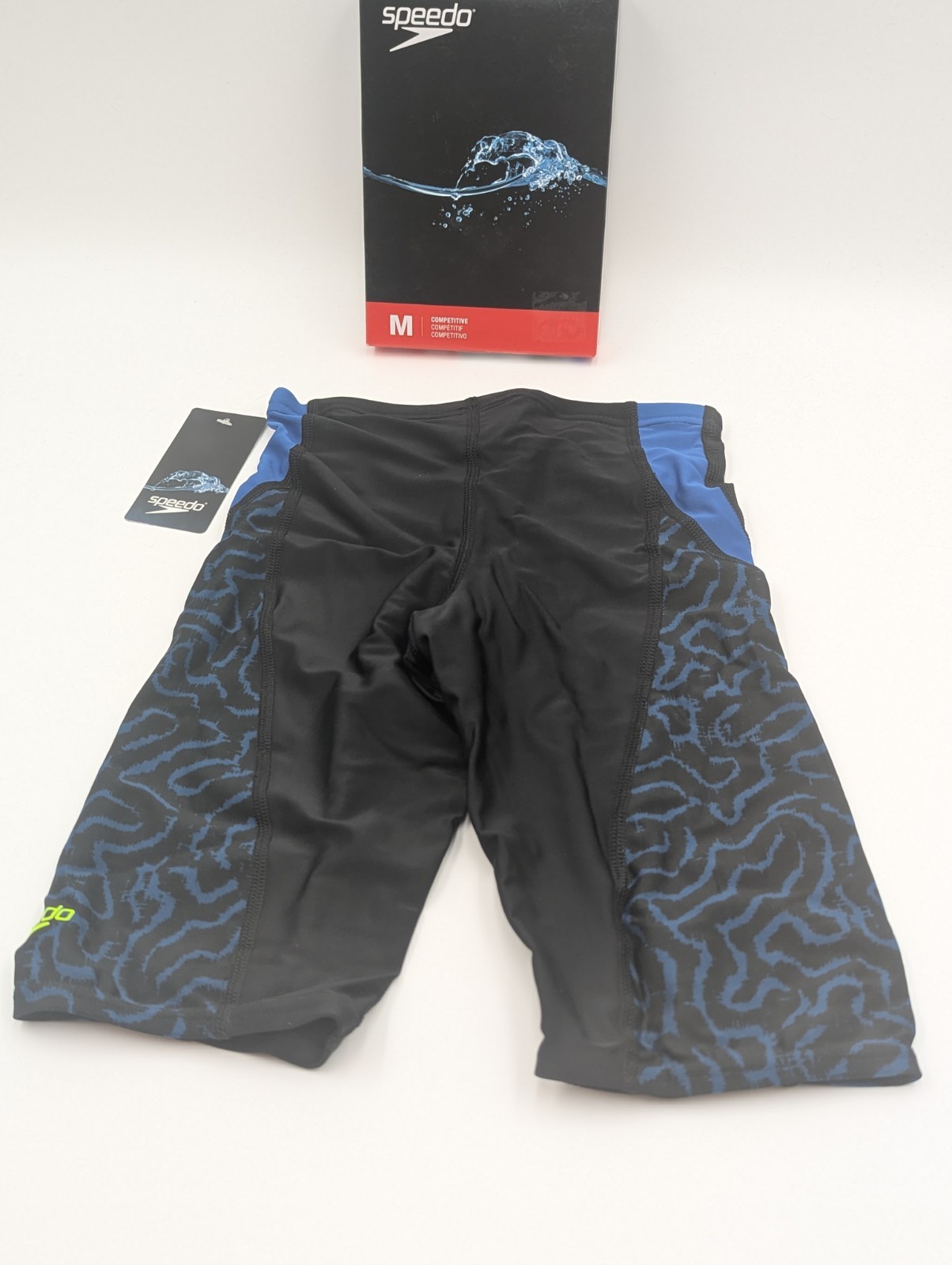 Speedo Boys Youth Size 26 Competitive Jammer Pro LT Swim Suit Race Maze NWT
