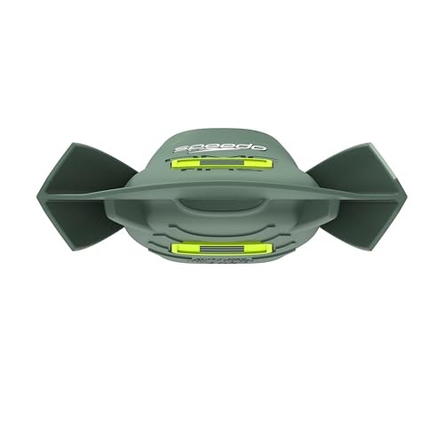 Unisex-Adult Swim Training Fins X-Small DMC Super Soft Olive/Hyper Yellow