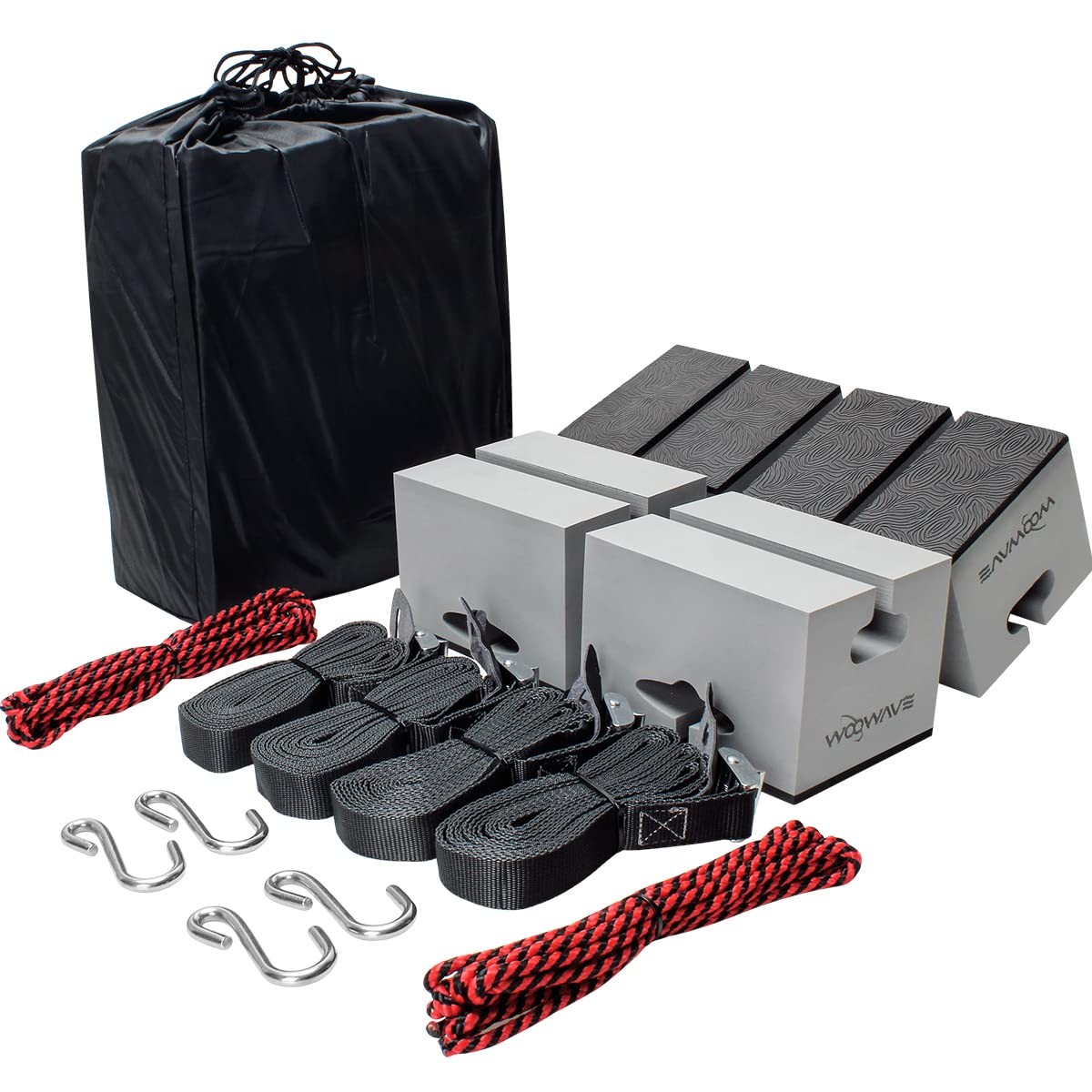 WOOWAVE Canoe Carrier Deluxe Kit Universal Soft Standard Foam Block…