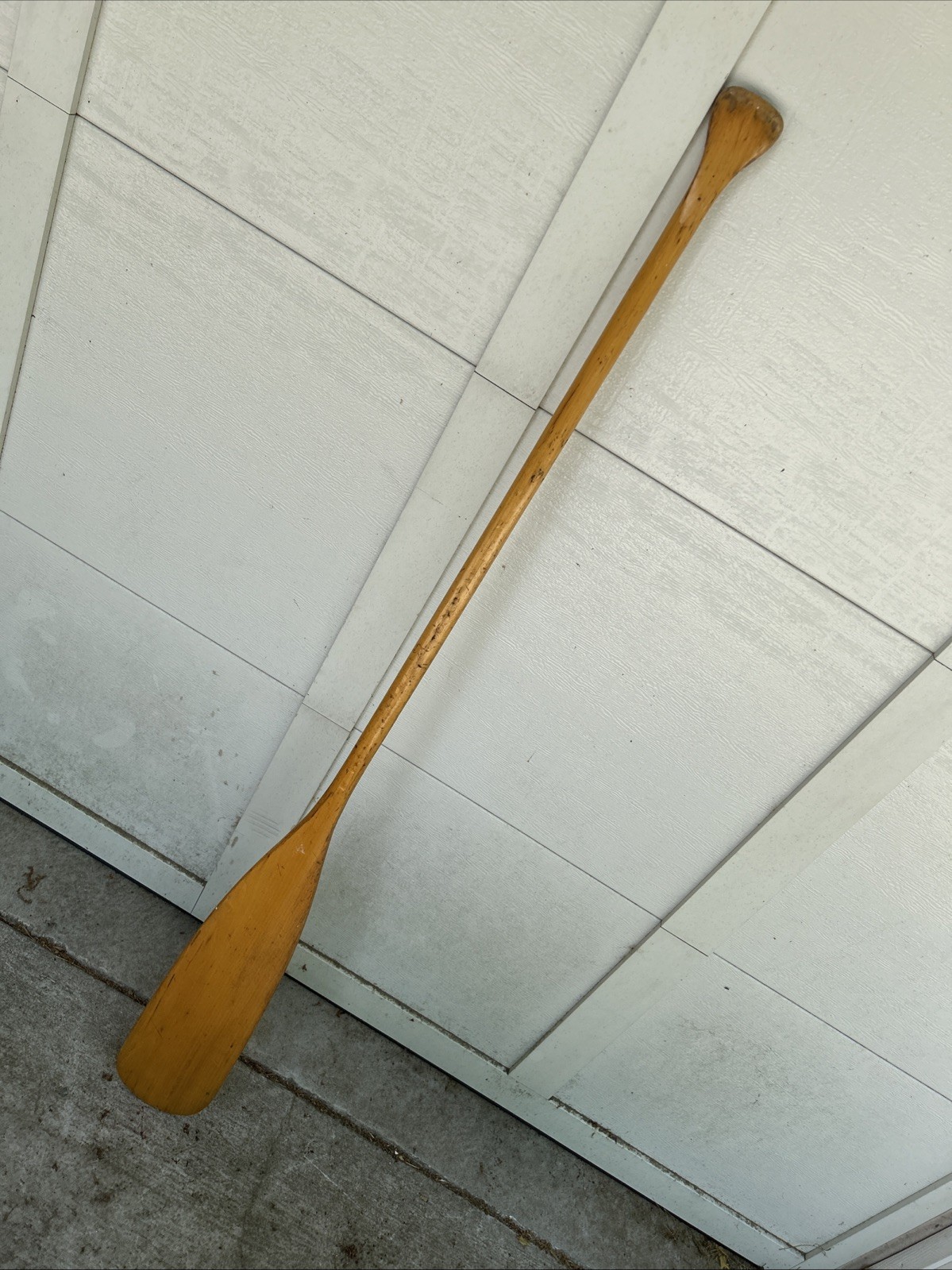 Vintage Smokers Brand Wooden Canoe Wood Paddle 65″ Paddling Kayak