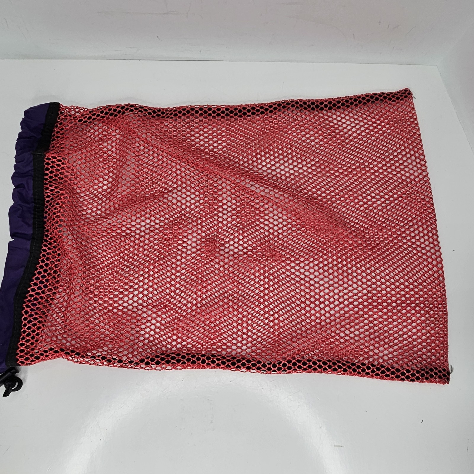 STAHLSAC Scuba Diving Bag 21 x 14 Mesh Gear Organizer Swim Fins Holder Pink USED