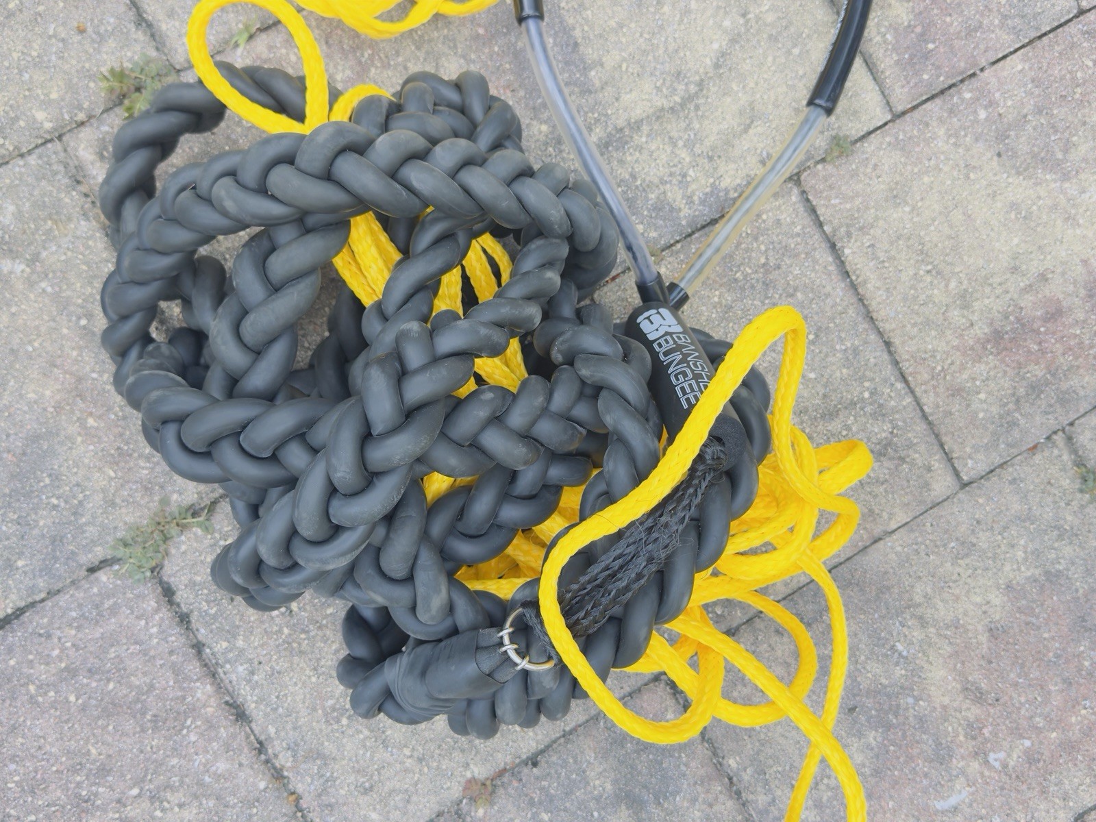 Original Banshee 20FT Bungee Tow System w/ 30FT Tow Rope – Excellent Condition