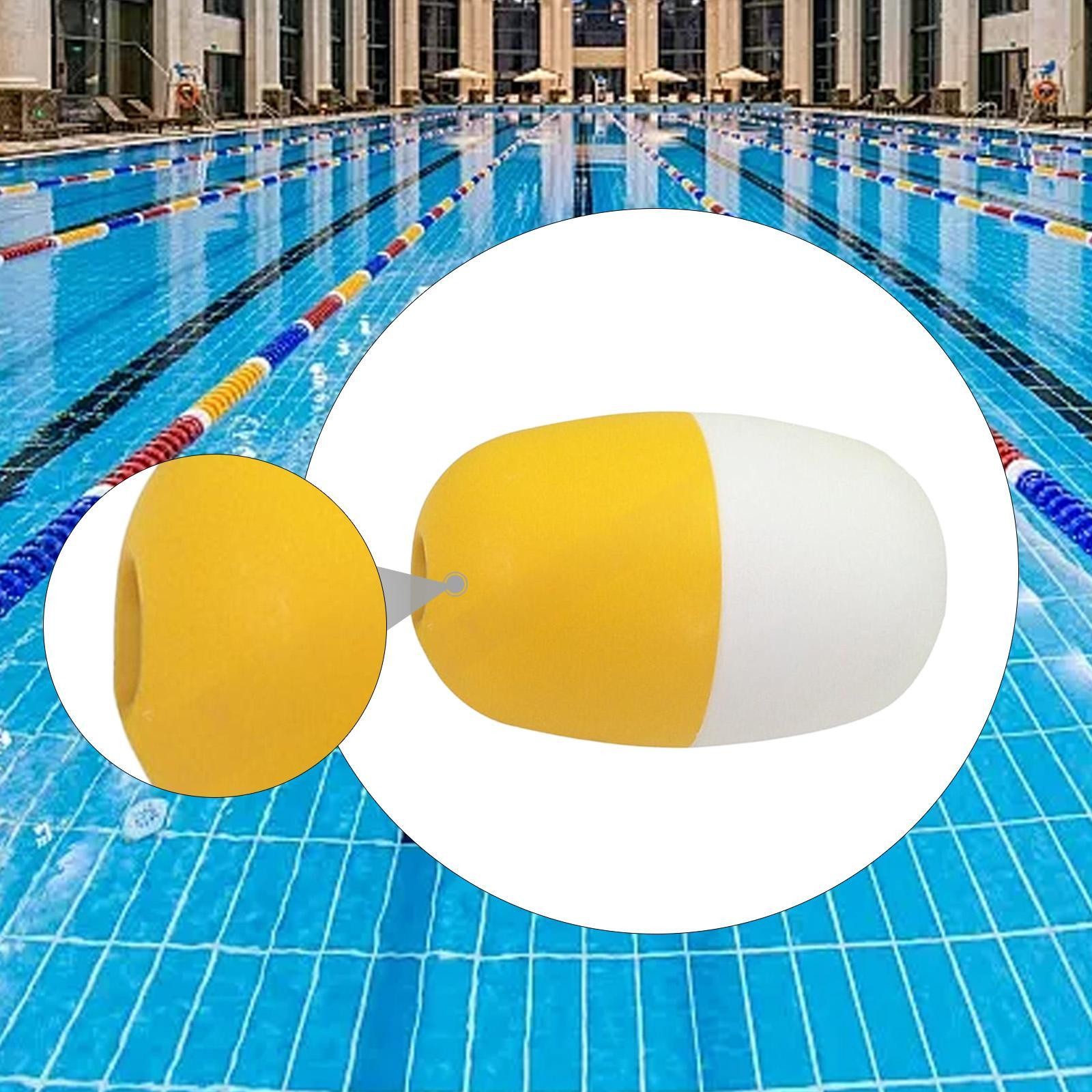 Pool Rope Float 7cmx10.8cm Portable Lightweight Versatile Water Float for