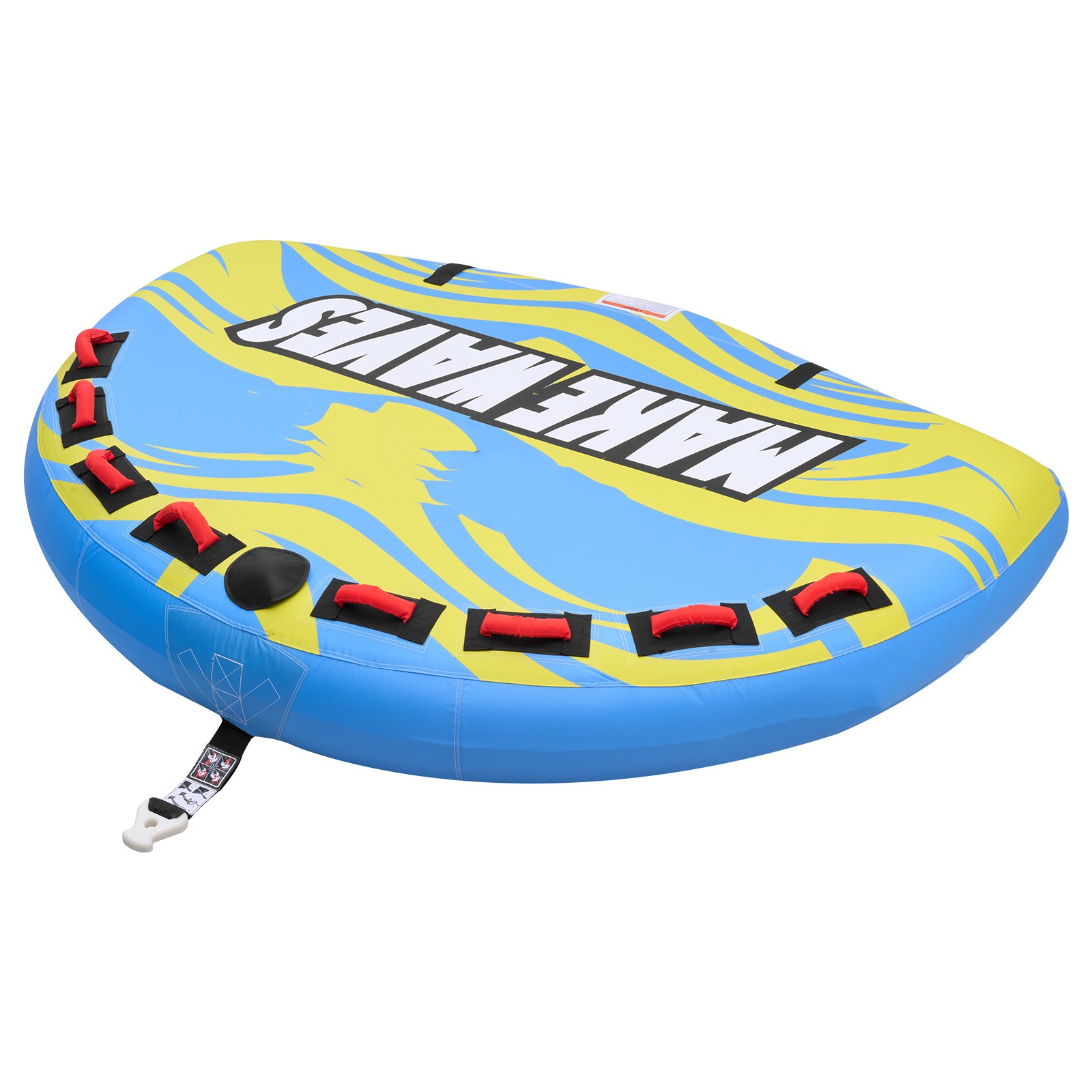 Uimoso Towable Tube for 4 Riders Inflatable Water Sports Tube for Boating