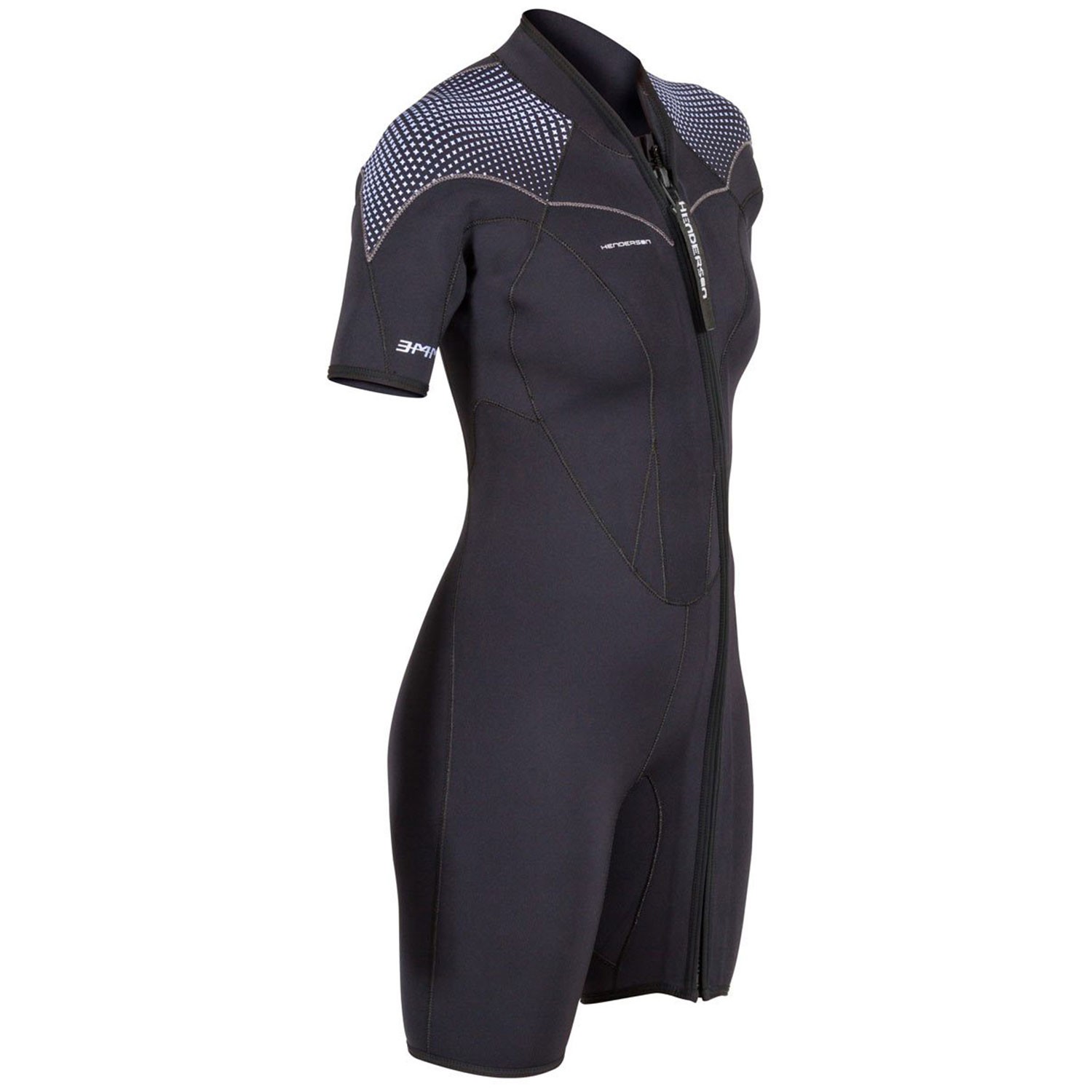 Henderson Women’s 3mm Thermoprene Pro Front Zip Shorty Wetsuit
