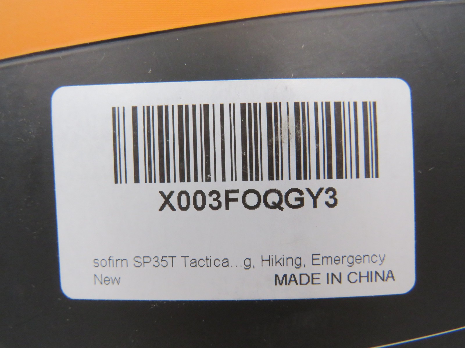 Sofirn SD06 Scuba Diving Flashlight 3200 High Lumens 6500K NEW SEALED