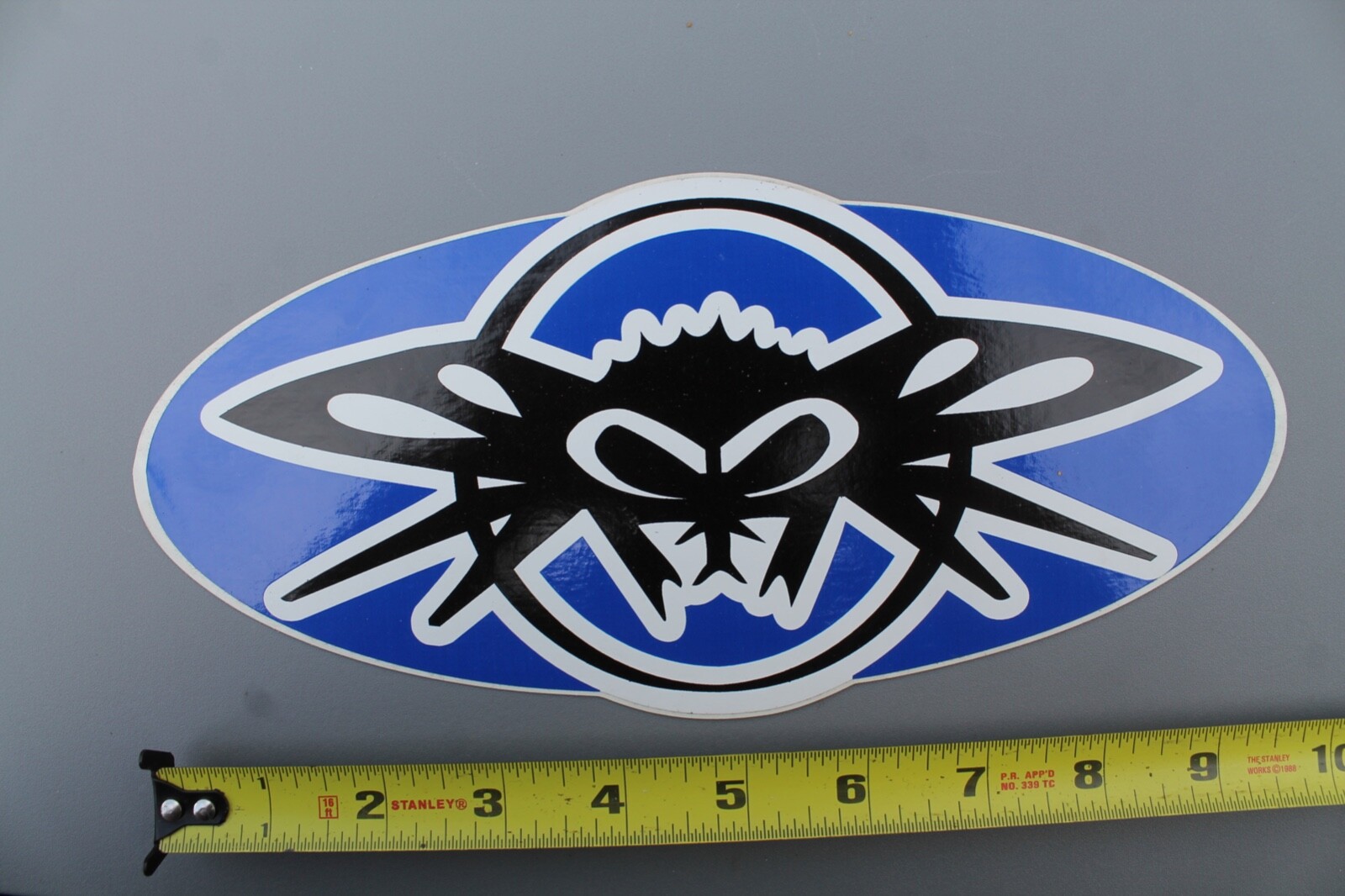 BLACK FLYS Eyewear White Blue Black Original Vintage SUNGLASSES Surfing STICKER