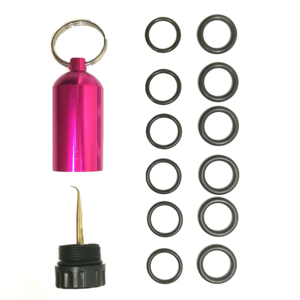 Scuba Diving Repair Spare Replacement O-Ring Kit Tank Diver Key Chain