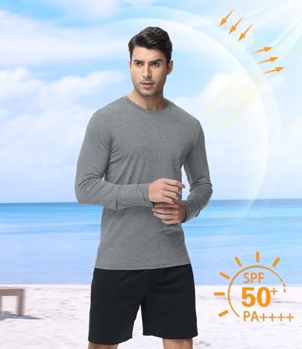 6 Pack Men Dry Fit Medium 1 Black 1 Gray 1 Heather Gray 1 Blue 1 Red 1 Green