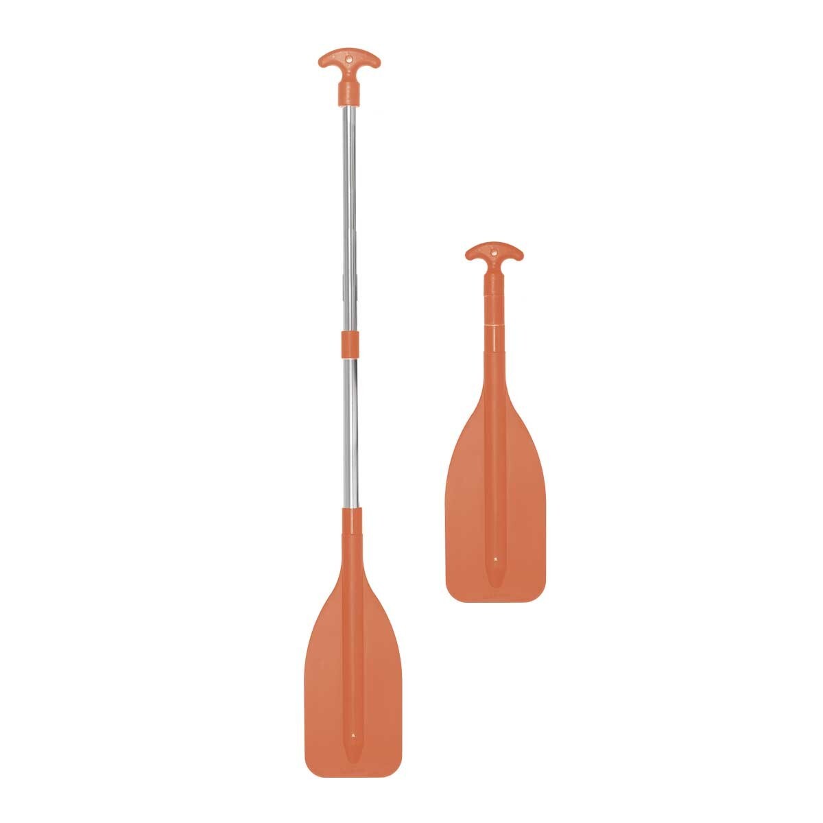 Oceansouth Telescopic Kayak Paddle 3 Parts – Safety Orange (23″ – 48″)