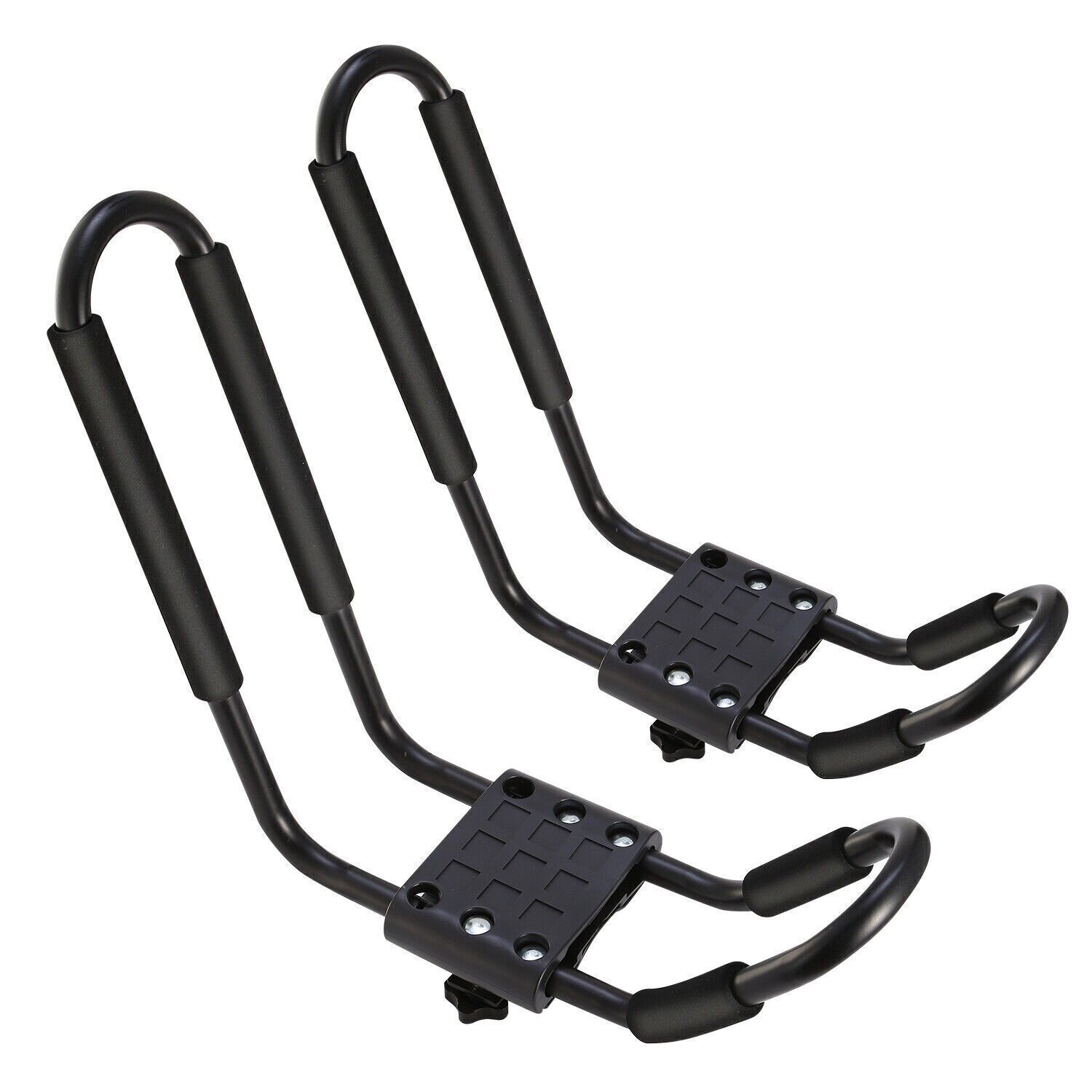 Universal Kayak Carrier 220LBS Load Heavy Duty Boat Car Roof Mount J-Bar Rack