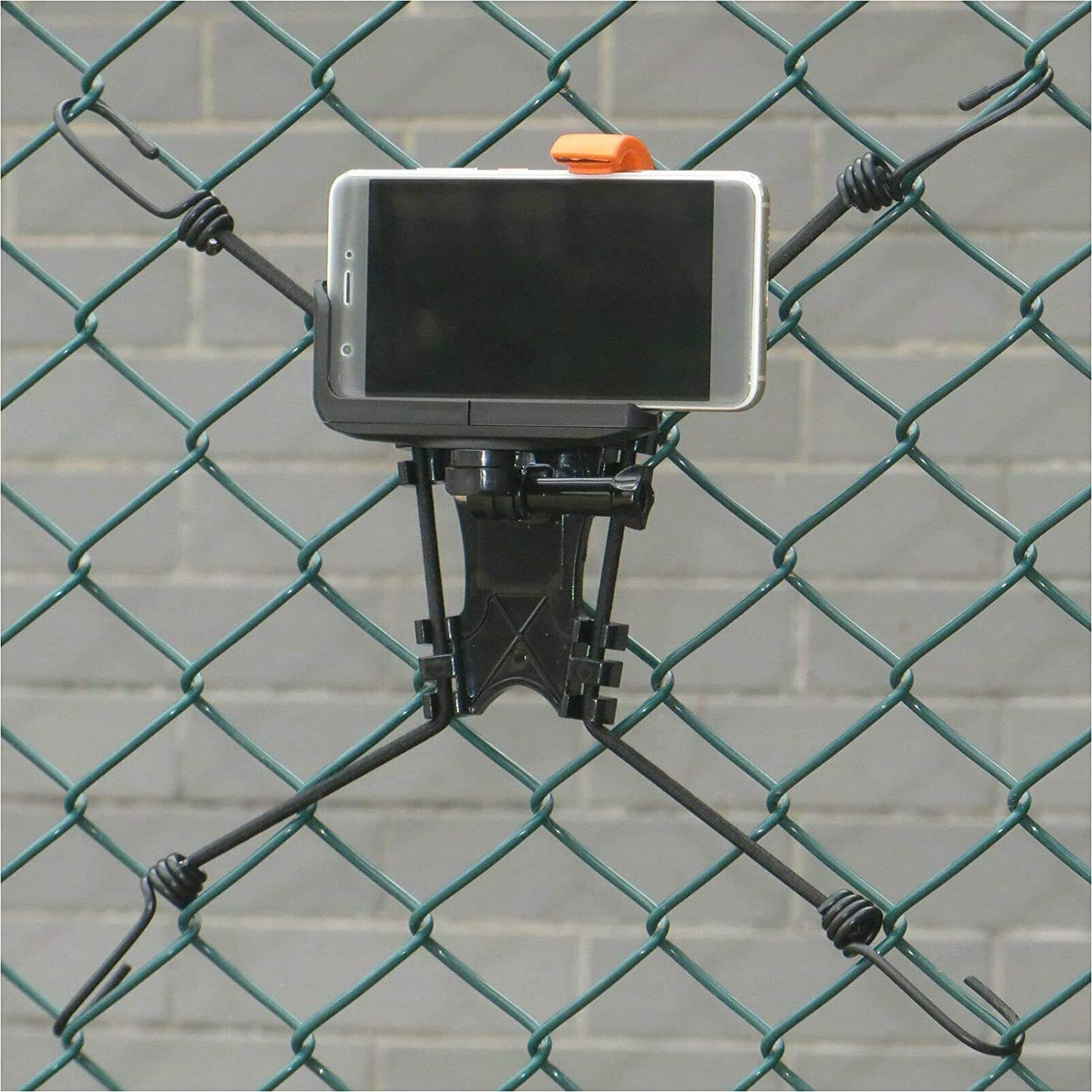 Pmsanzay Fence Mount 6.02 x 5.28 x 1.57 inches (15.3 x 13.4 x 4 cm), Black