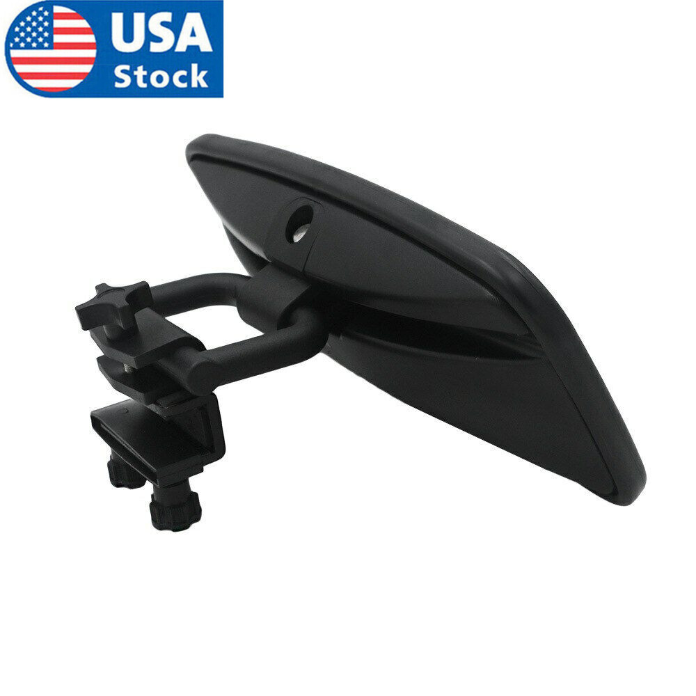 Heavy Duty 7×14 Wakeboard Boat Mirror U Bracket Fits 1/2″ to 1-1/8″ Frame