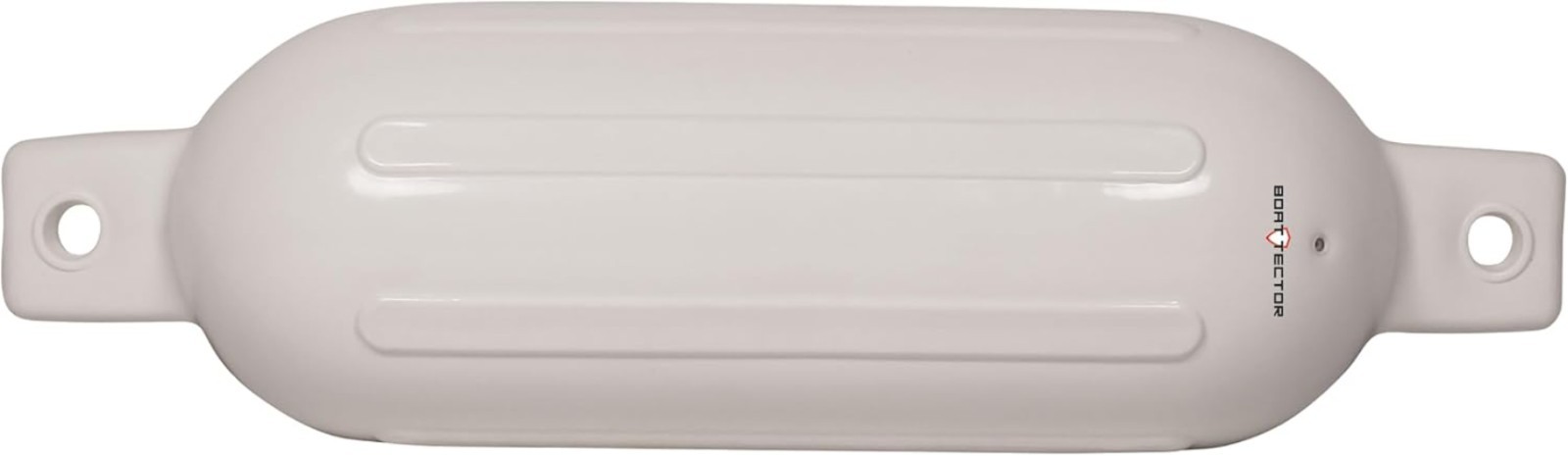 2-Pack BoatTector Inflatable Fenders 6.5″ x 22″ – UV Resistant White