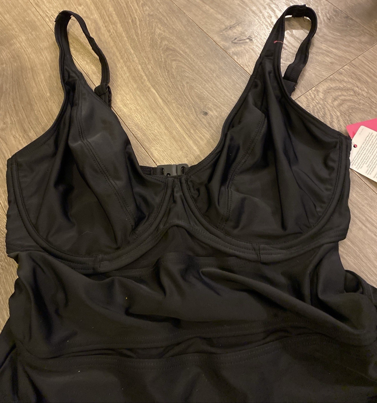 Curvy Kate Deep Dive Swimsuit UnPadded Under Wire Black Women’s Swimwear New