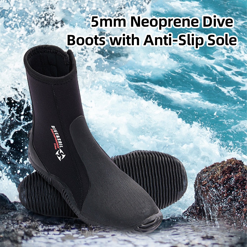 Neoprene Dive Boots Anti-slip Surf Booties Scuba Diving Boots For Sailing CZBD