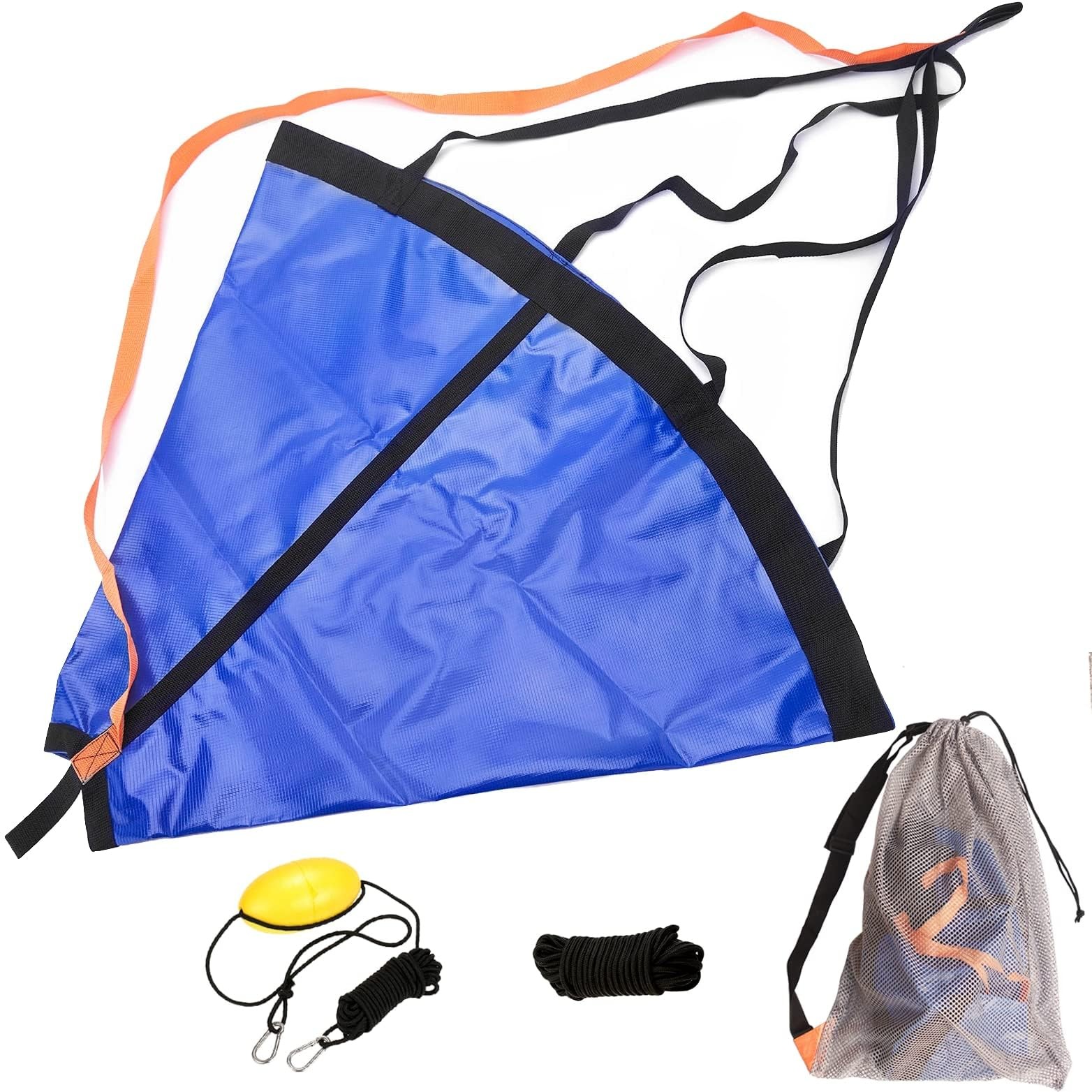 Drift Sock for Fishing Boat, Sea Anchor Drift Control Bag for Kayak, Canoe, P…