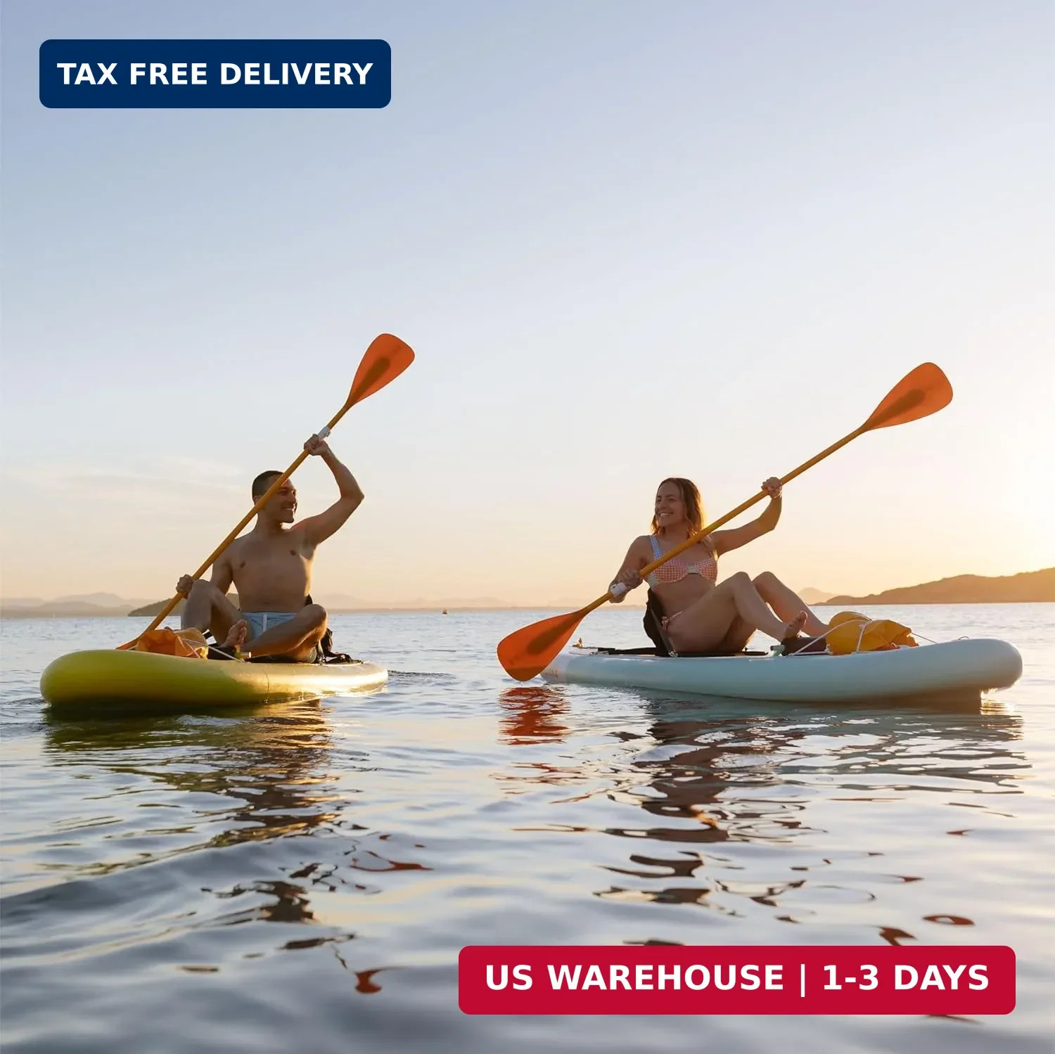 HUIIKE Paddle Board Paddle 2-in-1 Aluminum Sup Paddleboard Oar & Kayak Detachabl