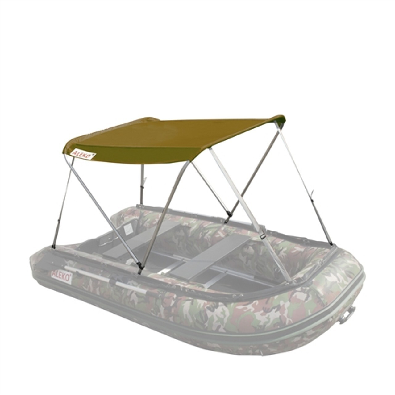 ALEKO SUMMER CANOPY 8.5′ BOAT TENT SUNSHADE, INFLATABLE BOATS BT250 WHEAT BSTENT