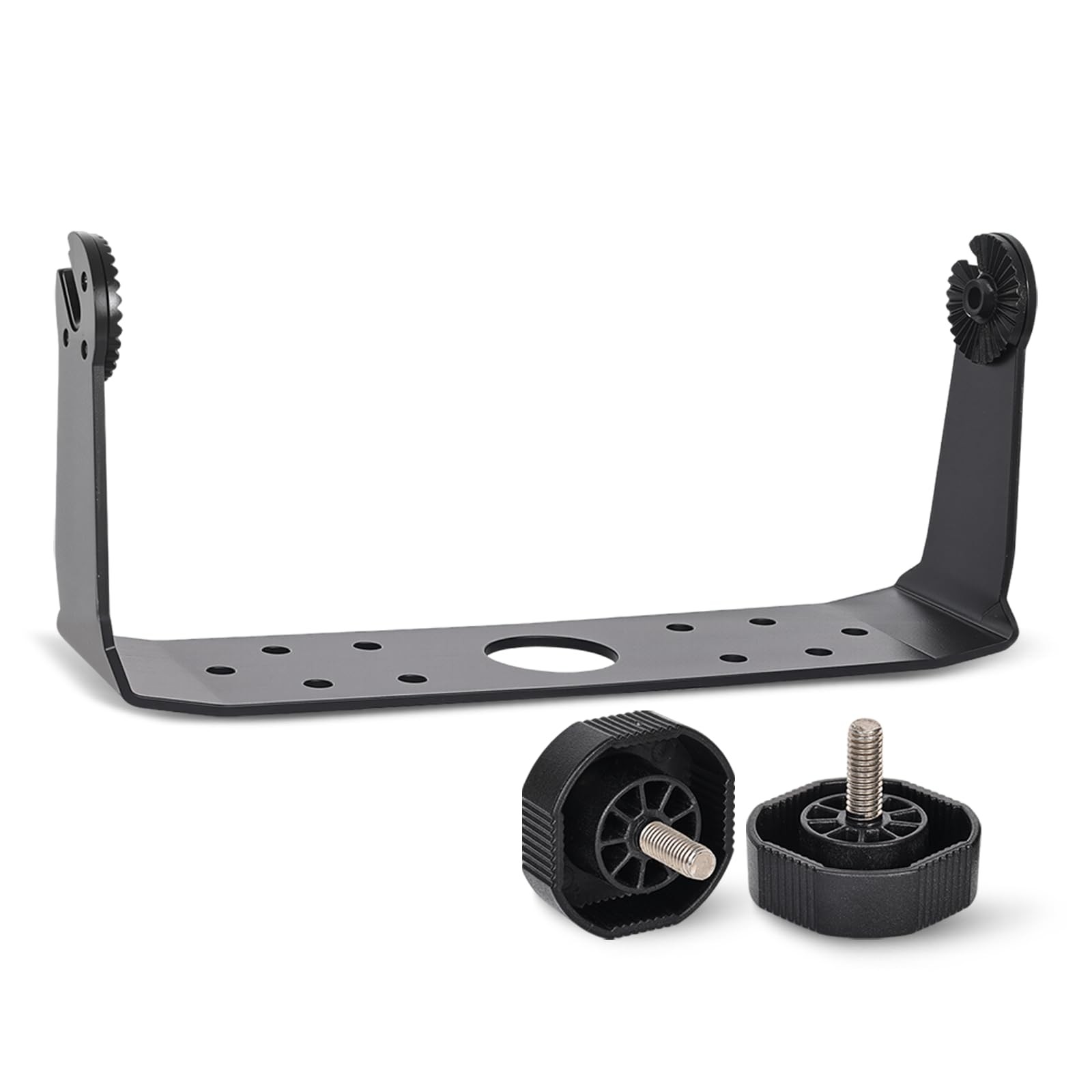 000-11020-001 Gimbal Bracket with Knobs Fits Lowrance 9” HDS Gen2 black