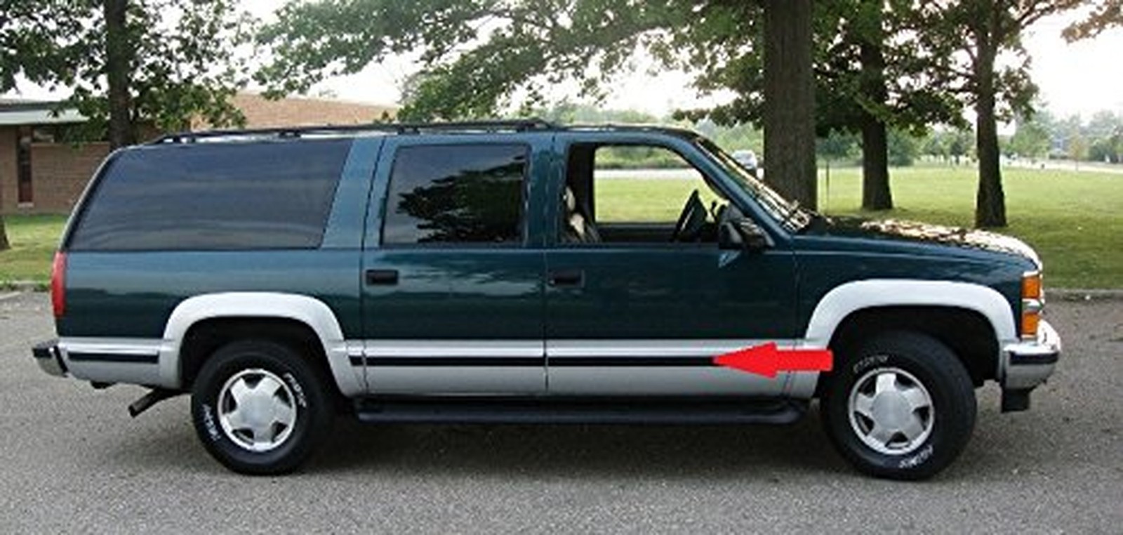 Automotive Authority Replacement Chrome Side Body Trim Molding for 1988-1998 …