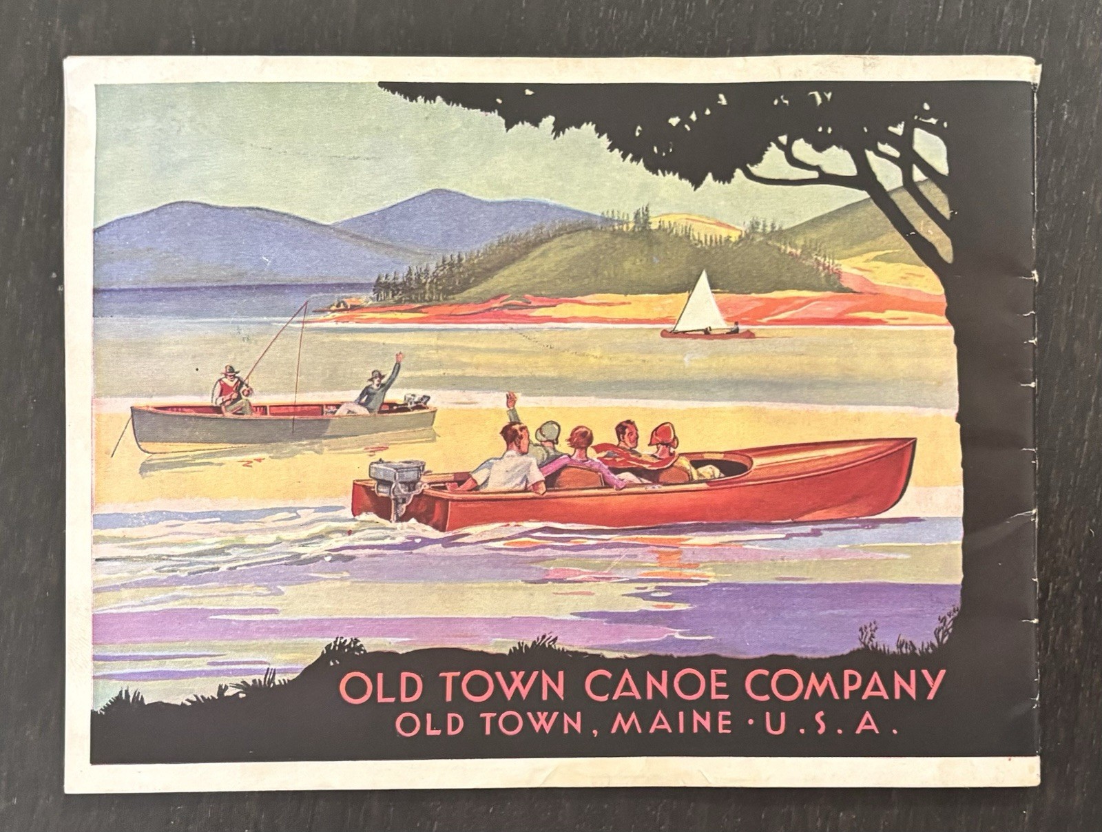 OLD TOWN CANOES & BOATS 1934 CATALOG