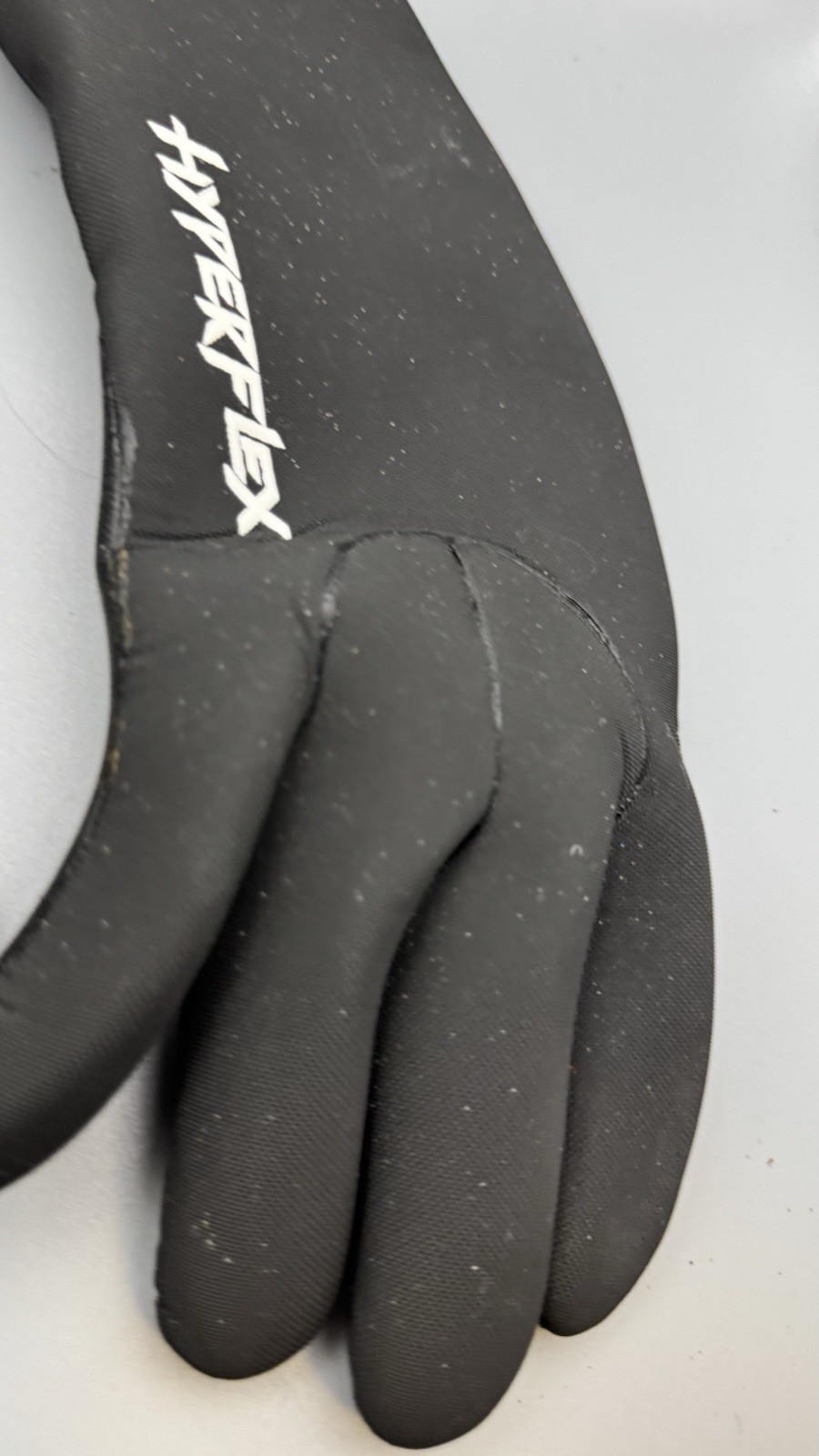 Hyperflex 3mm Neoprene Wetsuit Gloves Size S Surf Diving Kayak Black