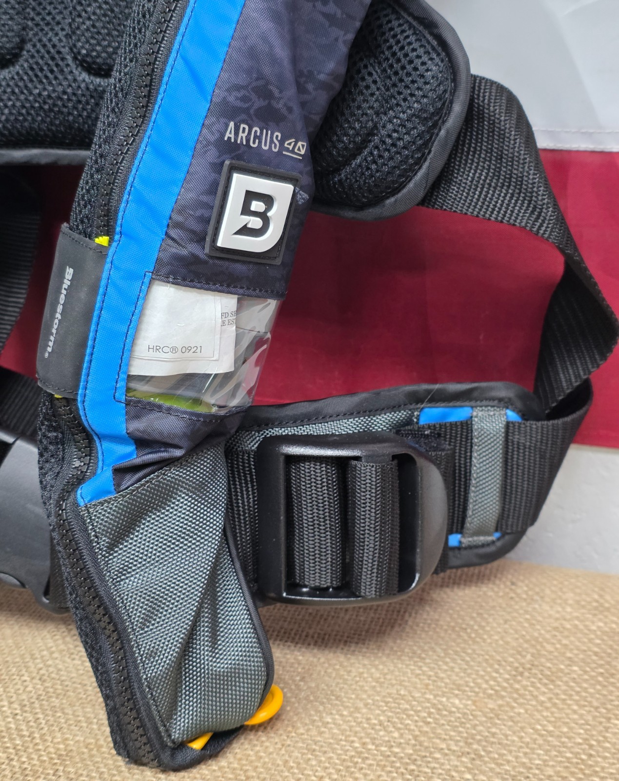 Bluestorm Arcus 40 AUTOMATIC Inflatable Life Jacket USCG Type 2 PFD, Deep Blue