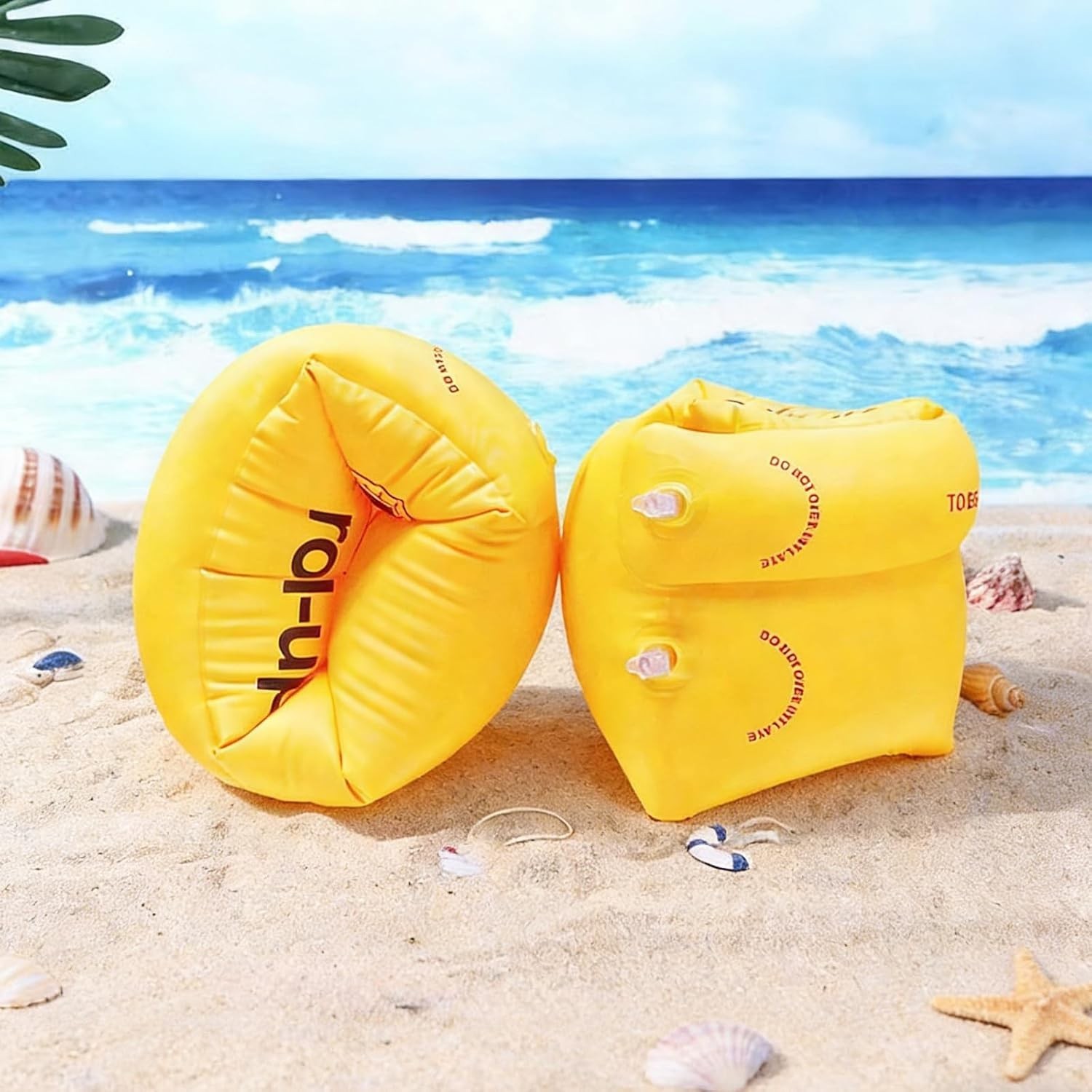 Inflatable Arm Floaties Swim Arm Bands Swimming Tube Floater for Adult Beach Wat