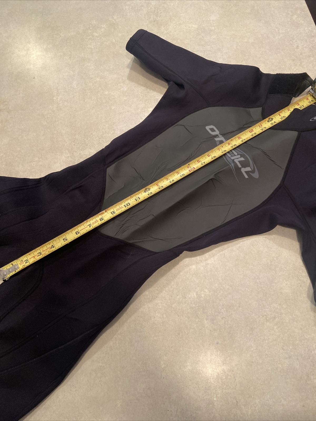 Women’s O’NEILL Shorty Wetsuit Size XS X-Small Zipper Clean Diving Style 1240