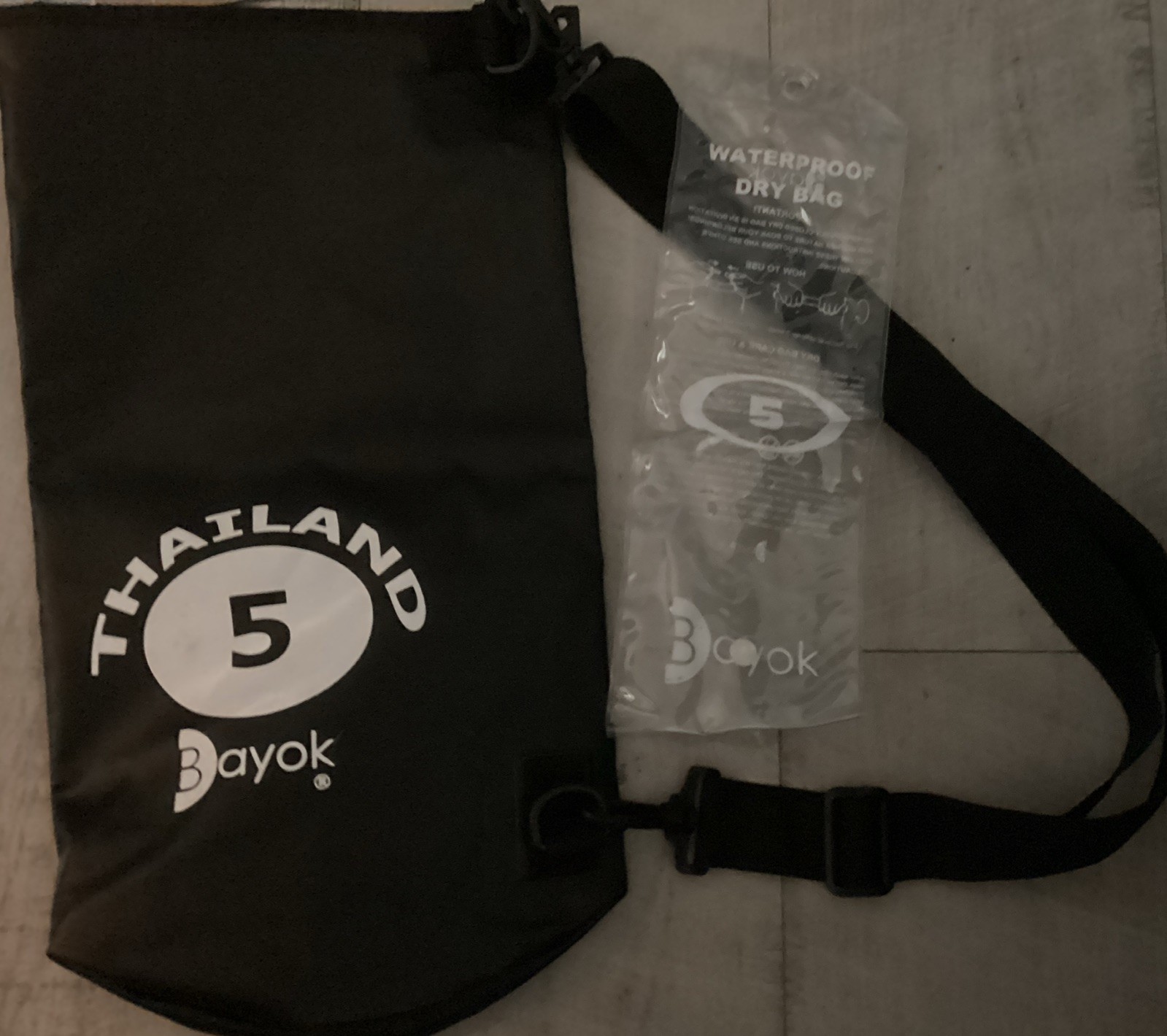 Waterproof Dry Bag Black From BAYOK In Thailand New