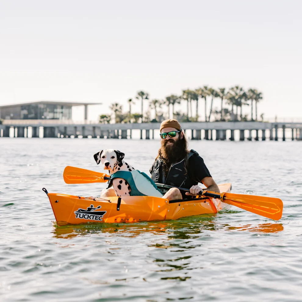 Tucktec Folding Kayak, 10′, CAP 300 lBS 2024 CLOSEOUTS