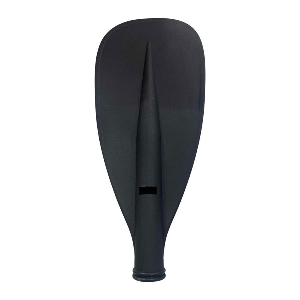 Solid Kayak Paddle Replacement Blade Symmetrical Blade for Canoe Black