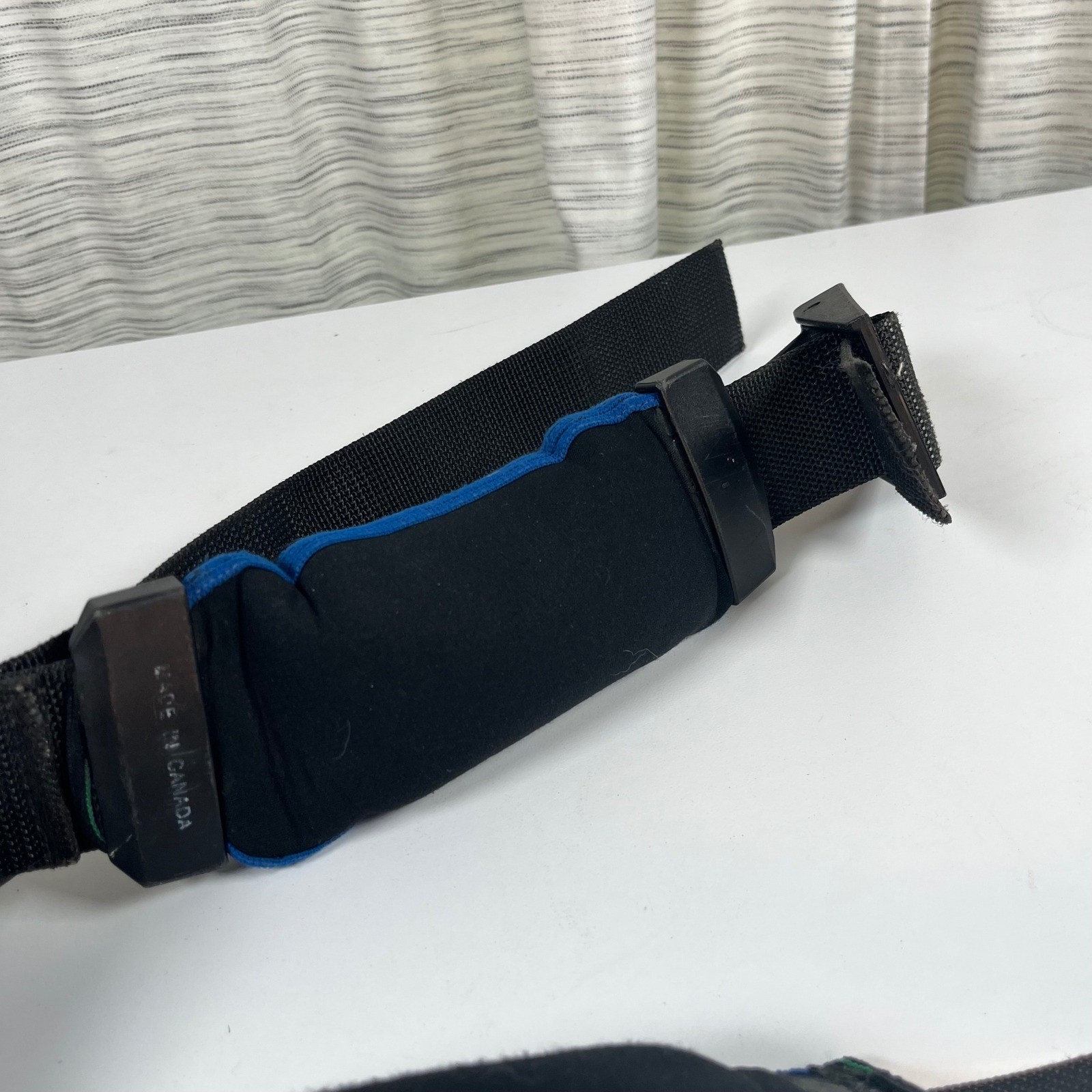 Seasoft Scuba Diving Weight Belt Black Blue Size 8 Padded Pockets 9lbs 2oz
