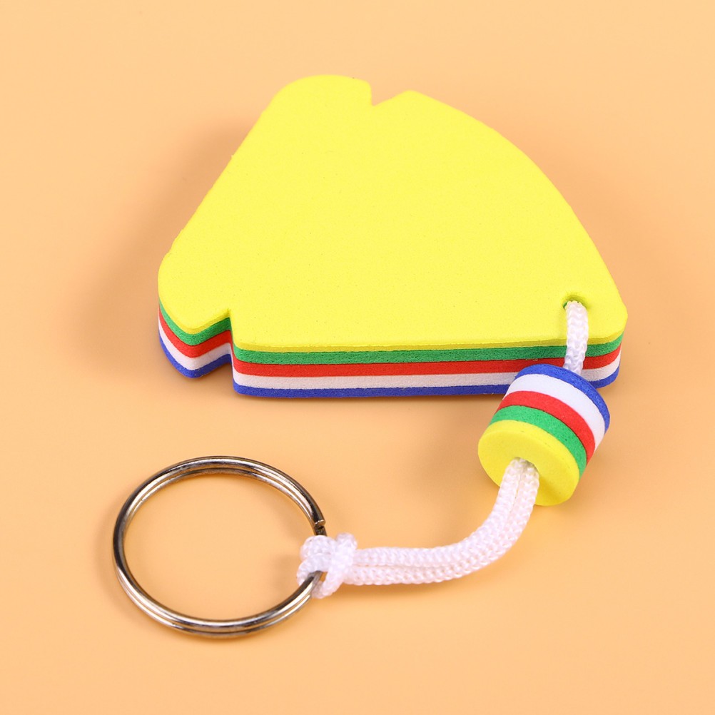 2 Pcs/pack Marine Keychain Float Buoy Boat Accessories Fishing Eva Floating