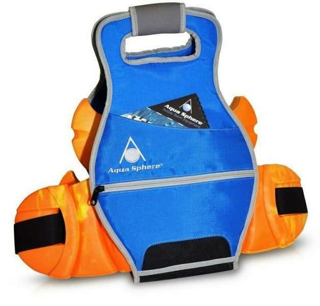 Aqua Sphere BLUE Swim Wear Gear Bag Holds Aquatic Swimming Exercise Equipment