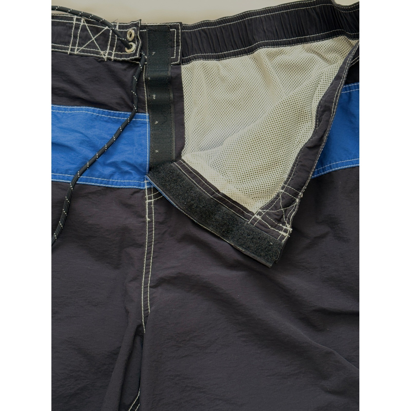 Nautica Mens XXL Blue Swim Trunks Excellent