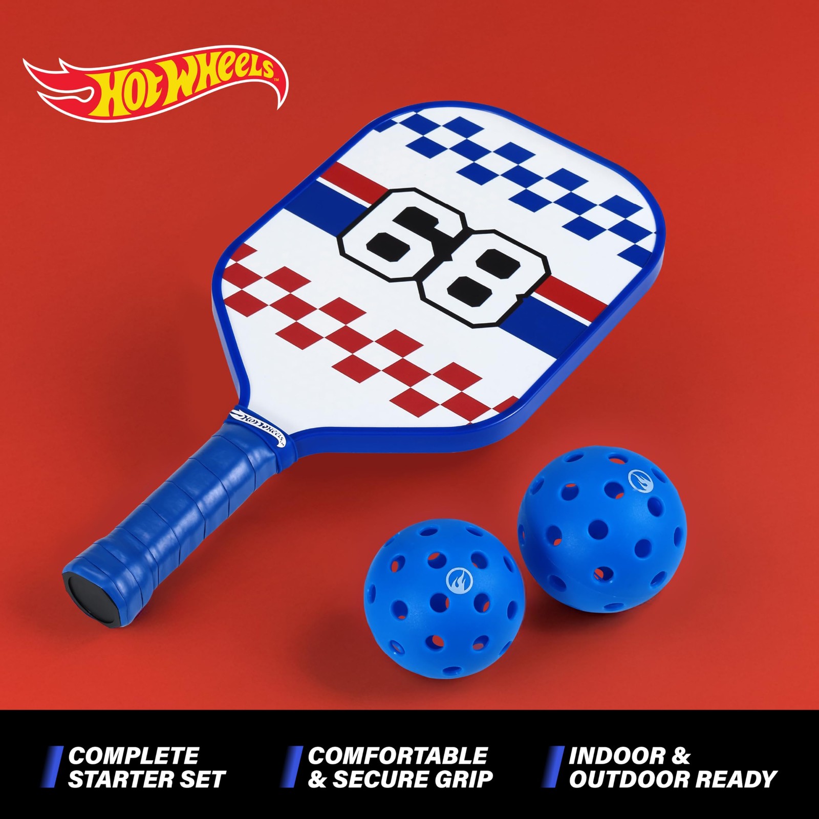Voyager Hot – Bundle Set 3-Piece Set Durable Paddle And Pickleballs