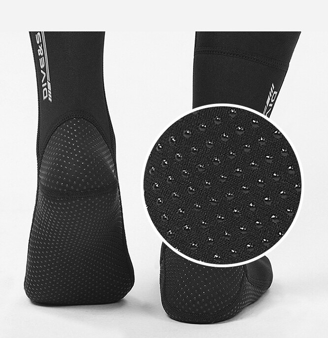DIVE & SAIL Anti Slippery swimming socks swim boots 3mm Neoprene Diving socks