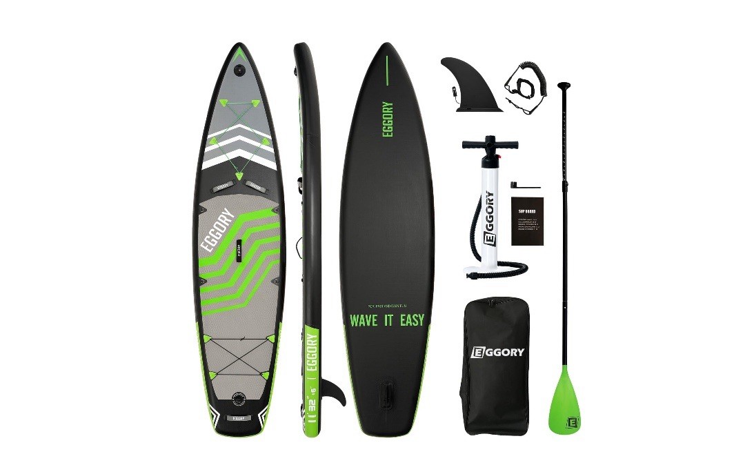 Tablas de Remo Inflables de 11 ft Tabla de Remo de Pie con Accesorios Premium