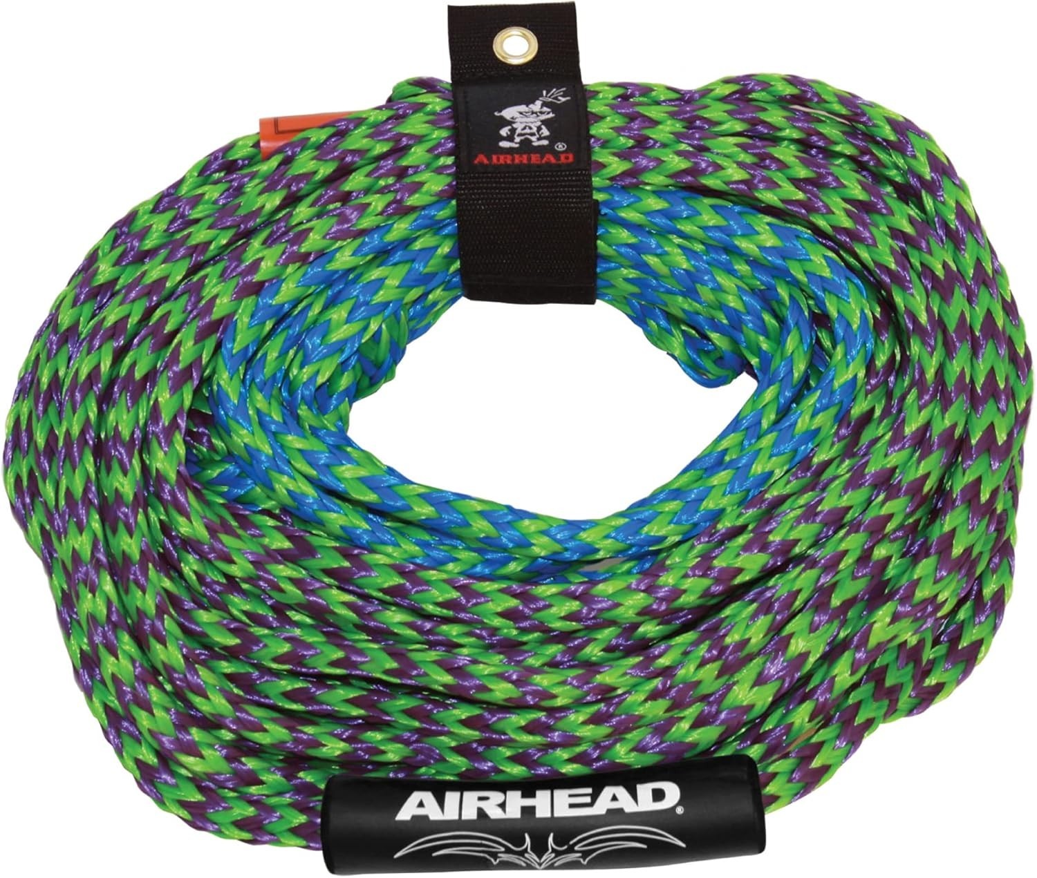 High-Strength Tow Rope for 1-4 Riders – 4,150 lbs Capacity with Rope Keeper