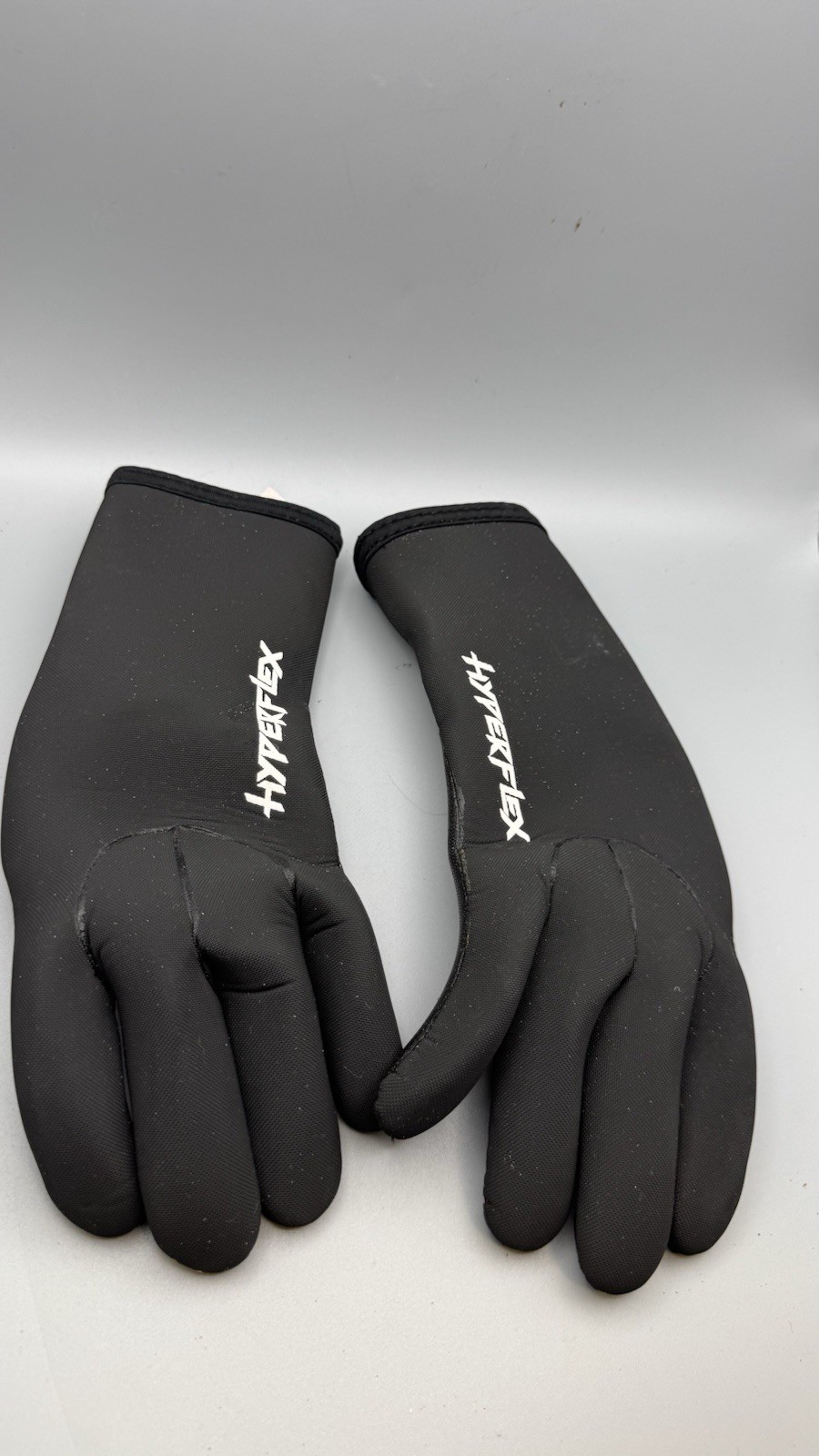 Hyperflex 3mm Neoprene Wetsuit Gloves Size S Surf Diving Kayak Black