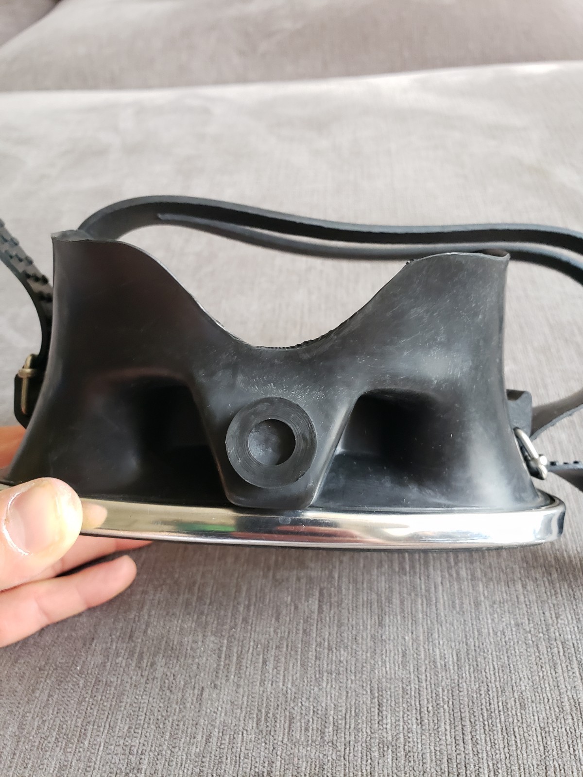 Vinatge GYMNOT Nautica Scuba Snorkeling Mask – Made In France – GREAT COND!