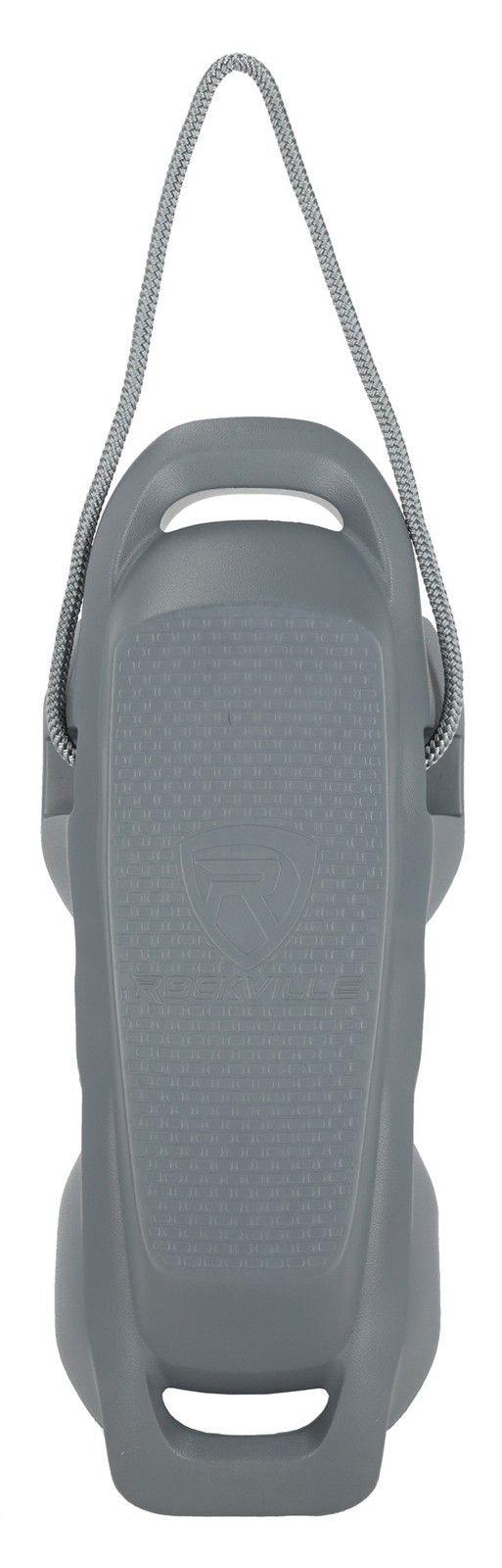 Rockville 3 Pack Titan Foam Fender Gray 22″x9″ Boat Bumper No-Knot/Quick Adjust
