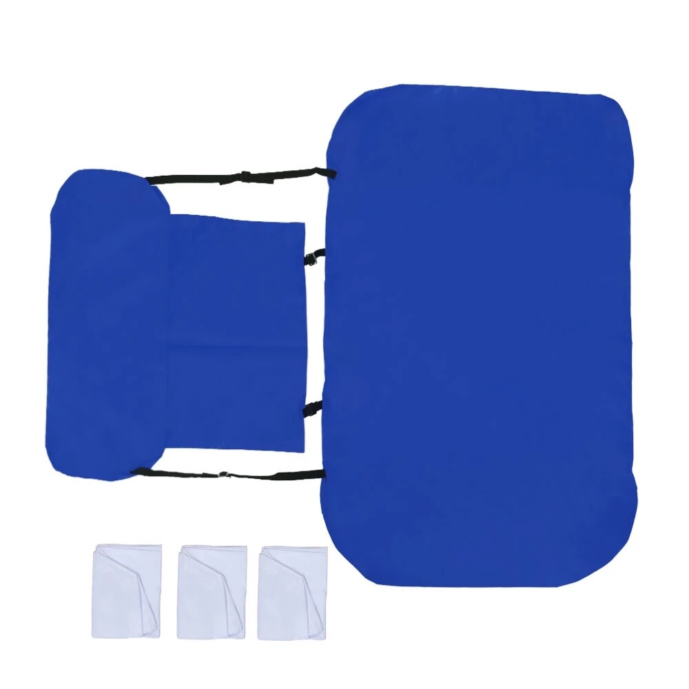 Swimming Pool Foldable Inflatable Seats Water Floating Bed Chair Beach Home Use