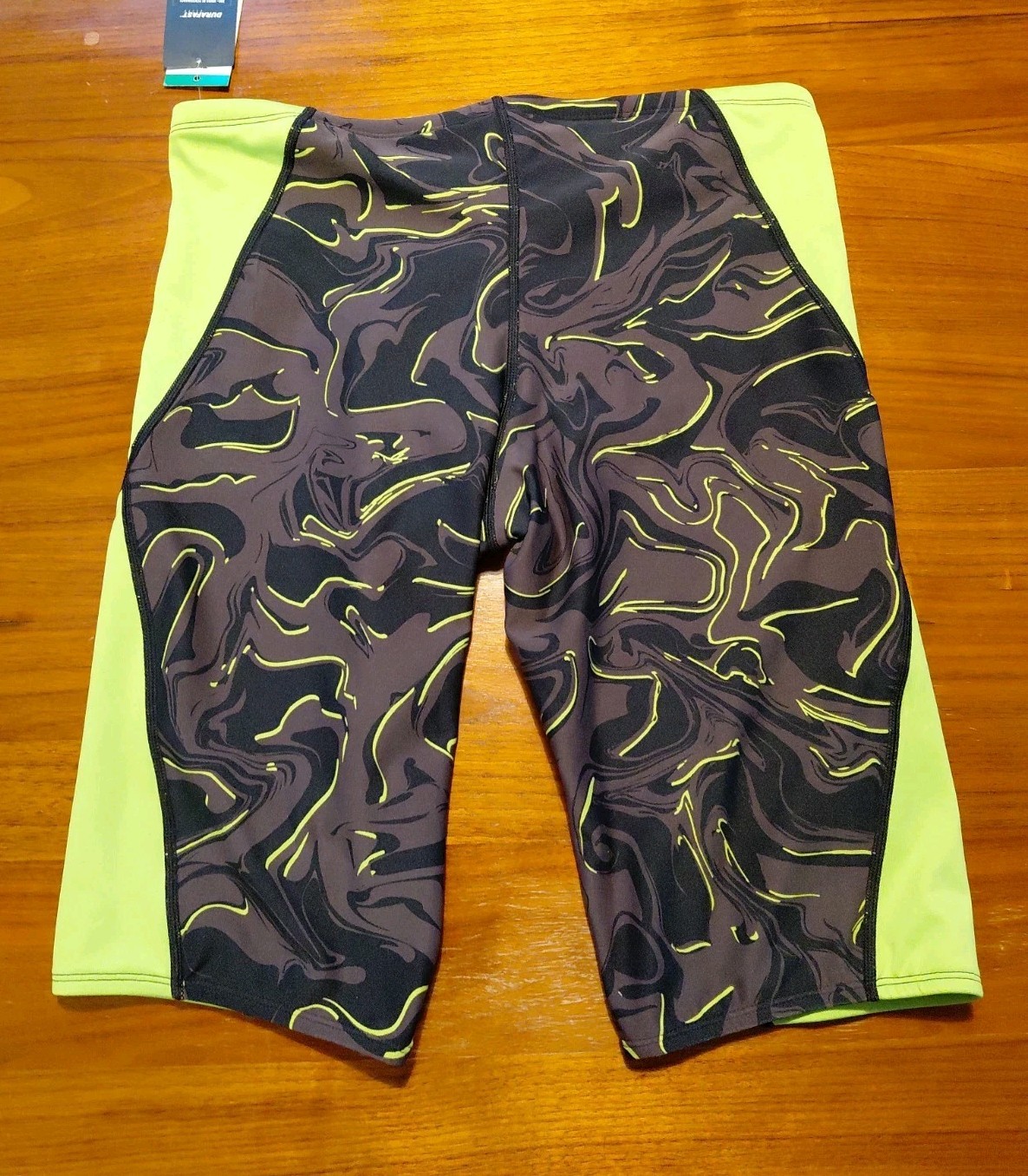 TYR Durfast Elite Blade Splice Jammer Galaxy Black/Lime Mens Size 36 Large